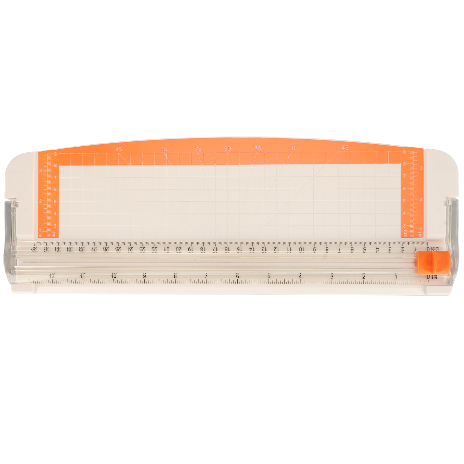 Präziser A4-papierschneider, Integriertes 12,6-zoll-lineal, Multifunktionaler Papierschneider Für Büro, Schule Und Zuhause