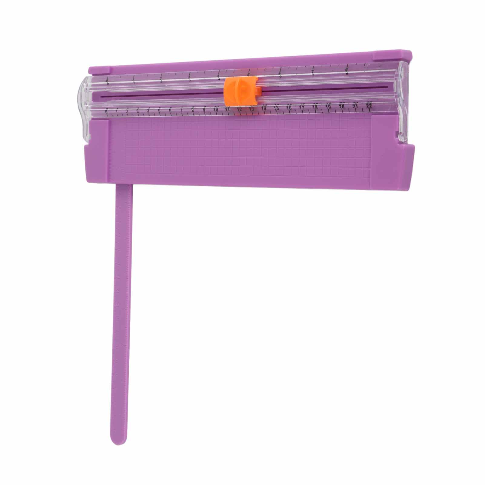 Kompakter, Leichter Papierschneider, Mini-schneidebrett Zum Mitnehmen, A4-papierschneider Für Schüler, Dunkelviolett