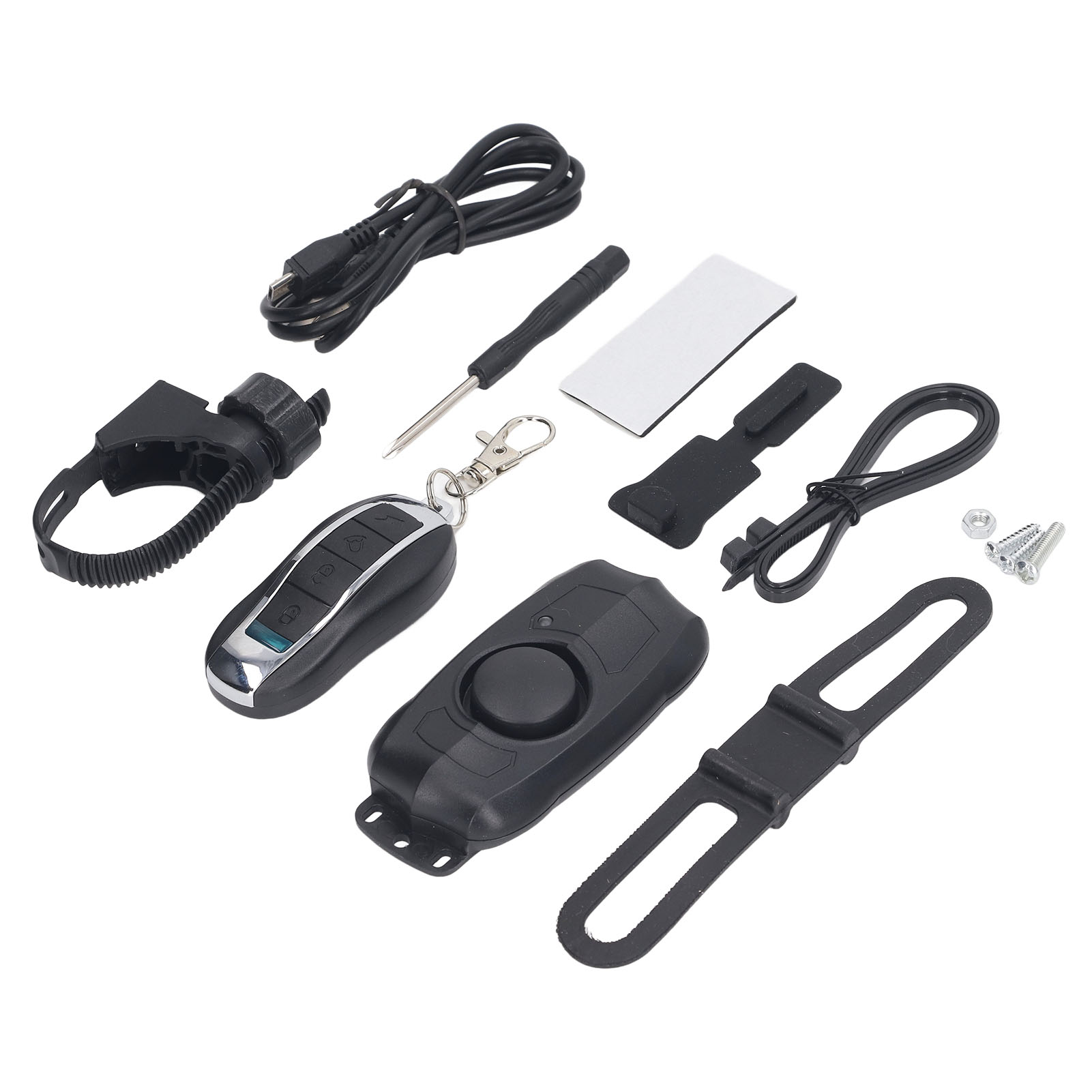 Alarmanlage Für Elektrofahrräder, Usb-ladefunktion, Drahtloser Vibrationsdiebstahlschutz Mit Integriertem Akku