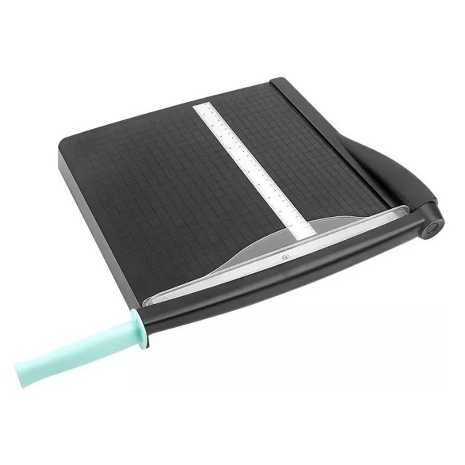 12-zoll-papierschneider, Stahlklinge, Ergonomischer Griff, Rutschfeste Füße, Sicherheitsbügel, Papierschneider Für Zuhause, Büro, Geschäft