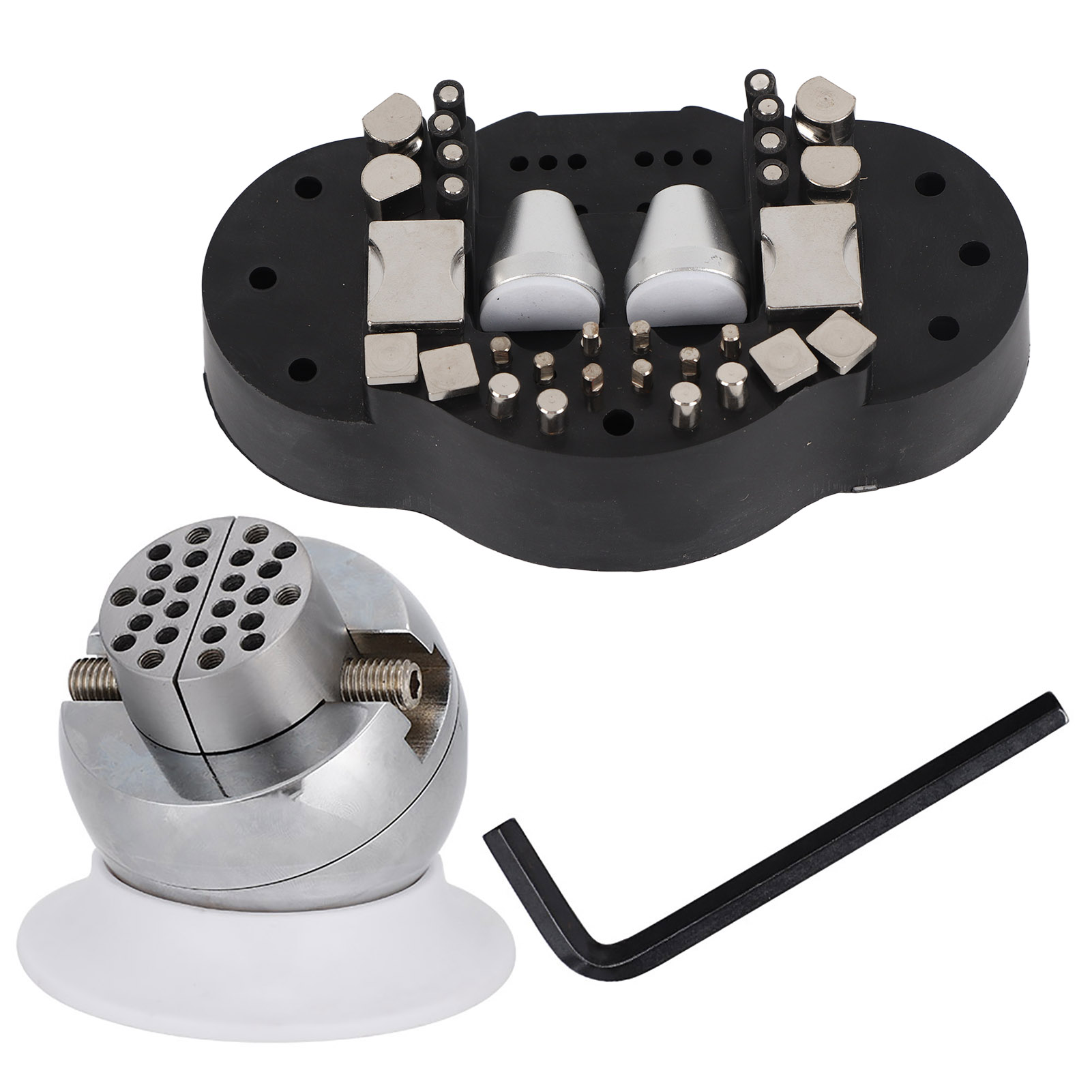 Set Mit 2 Universellen Spannblöcken Zum Gravieren, Mini-kugelschraubstock, Präzisionswerkzeug Für Schmuck Und Accessoires