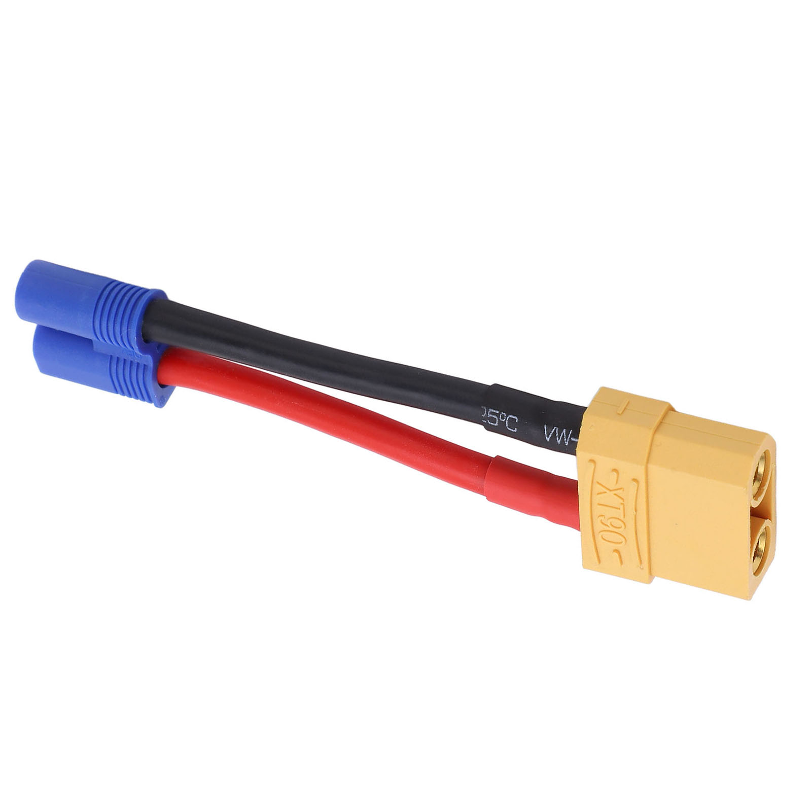 Xt90-buchse Auf Ec3-stecker, 12awg Ec3-anschlusskabel, Robust, Wiederverwendbar, Hohe Kompatibilität