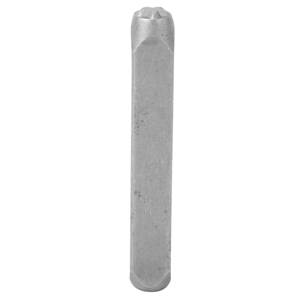 Sternförmiger Locher Aus Cr-v-stahl, 6 Mm Breit, 2,5 Zoll Lang, Für Leder, Kunststoff Und Metall