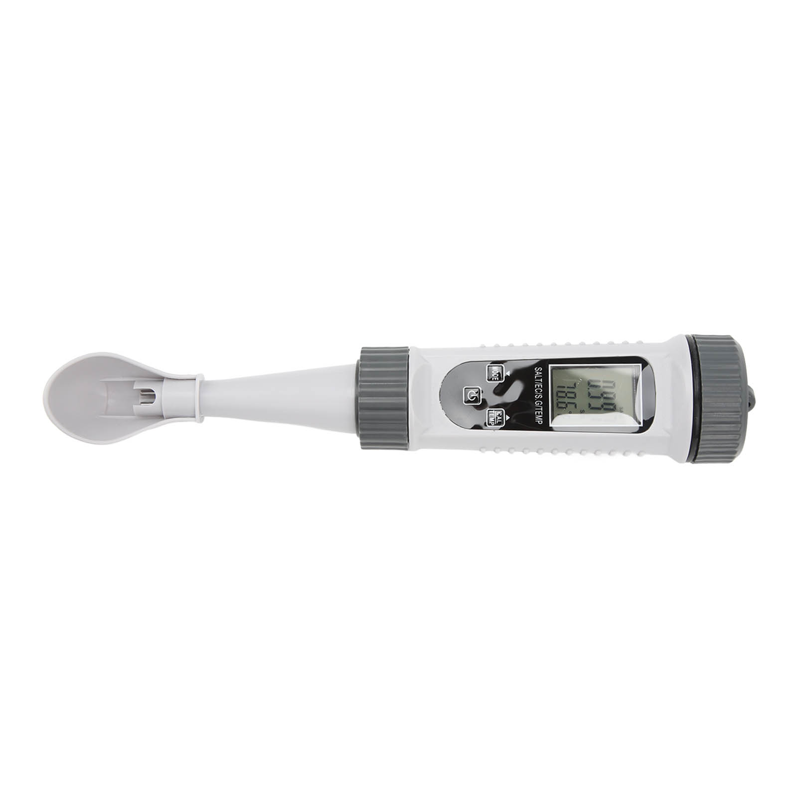Hochpräzises Digitales Salzgehaltmessgerät, Großer Messbereich, Temperaturkompensation, Großes Lcd-display Zur Anzeige Von Wasserqualität, Ec-wert, Temperatur Und Spezifischem Gewicht.