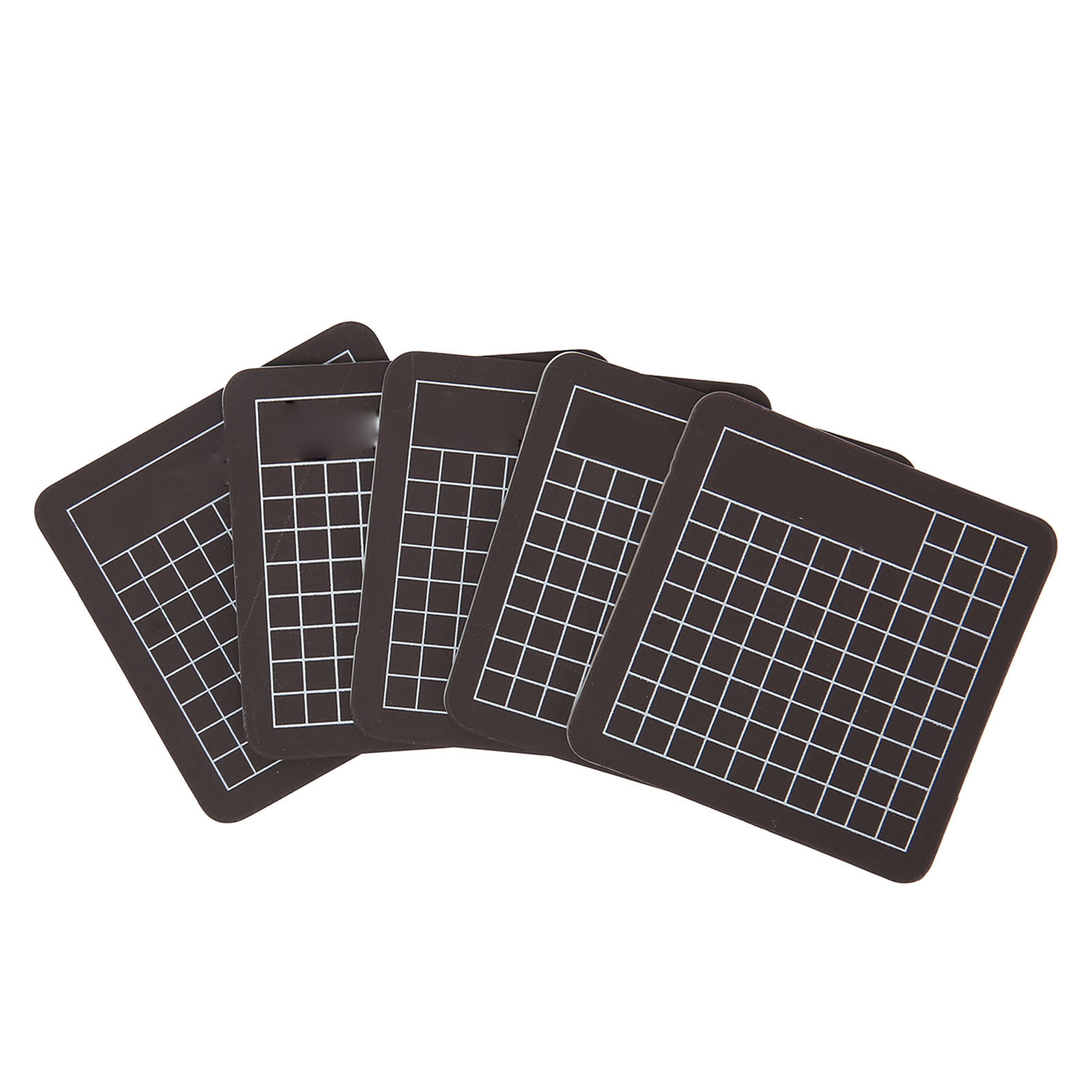 Set Mit 5 Mini-pvc-schneidebrettern, 6x6 Cm, Zweifarbig, Selbstheilend, Für Patchwork, Nähen Und Scrapbooking