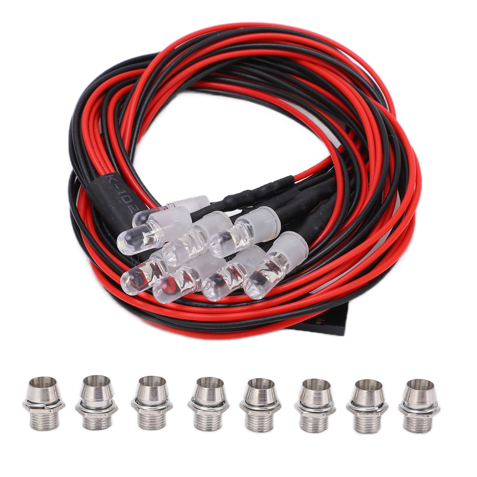 Rc-car-led-scheinwerfer-kit Mit 3-kanal-steuerschalter Für Axial Scx10