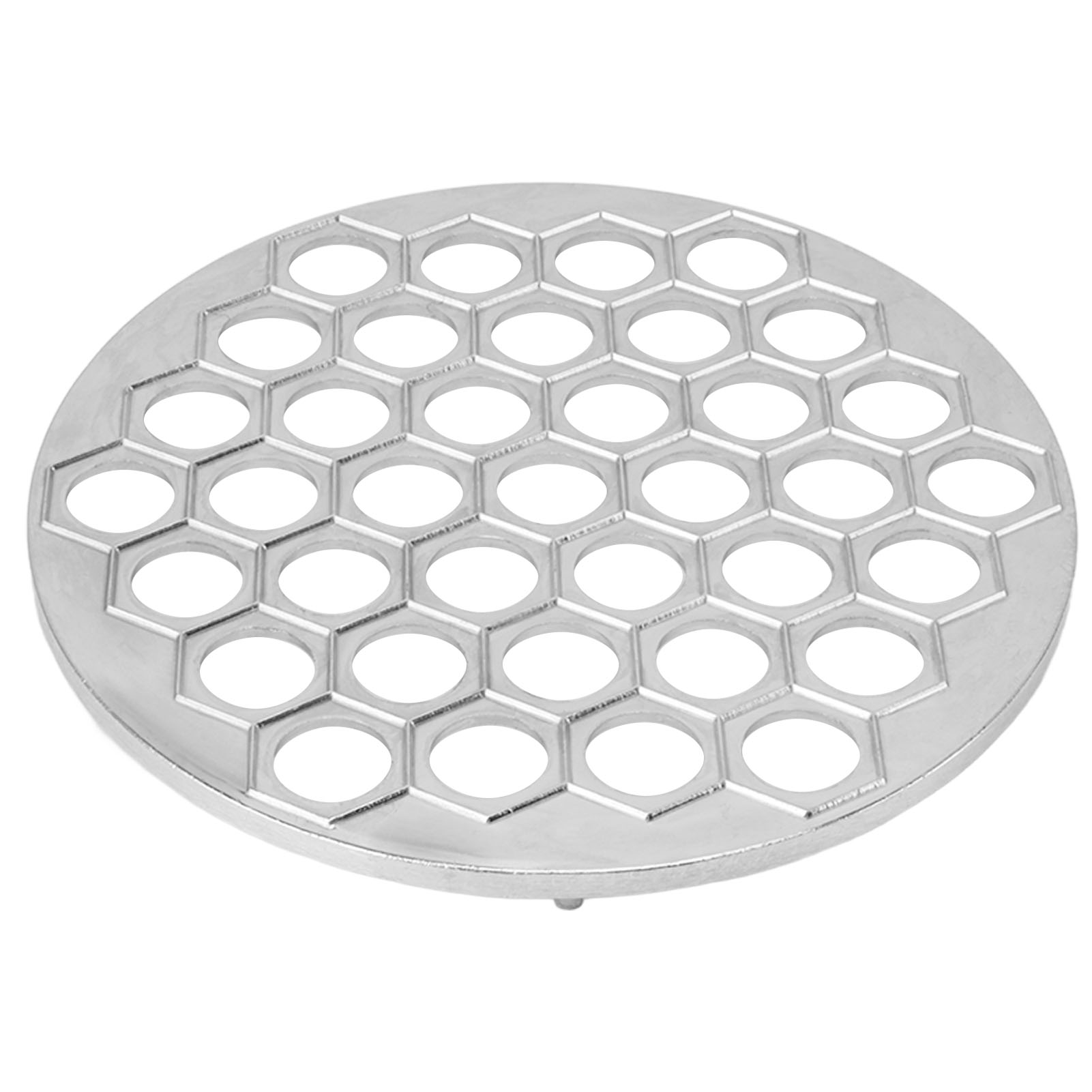Versilberte Russische Ravioli-form Aus Aluminiumlegierung Mit 37 Löchern Zur Herstellung Von Pelmeni Und Teigtaschen