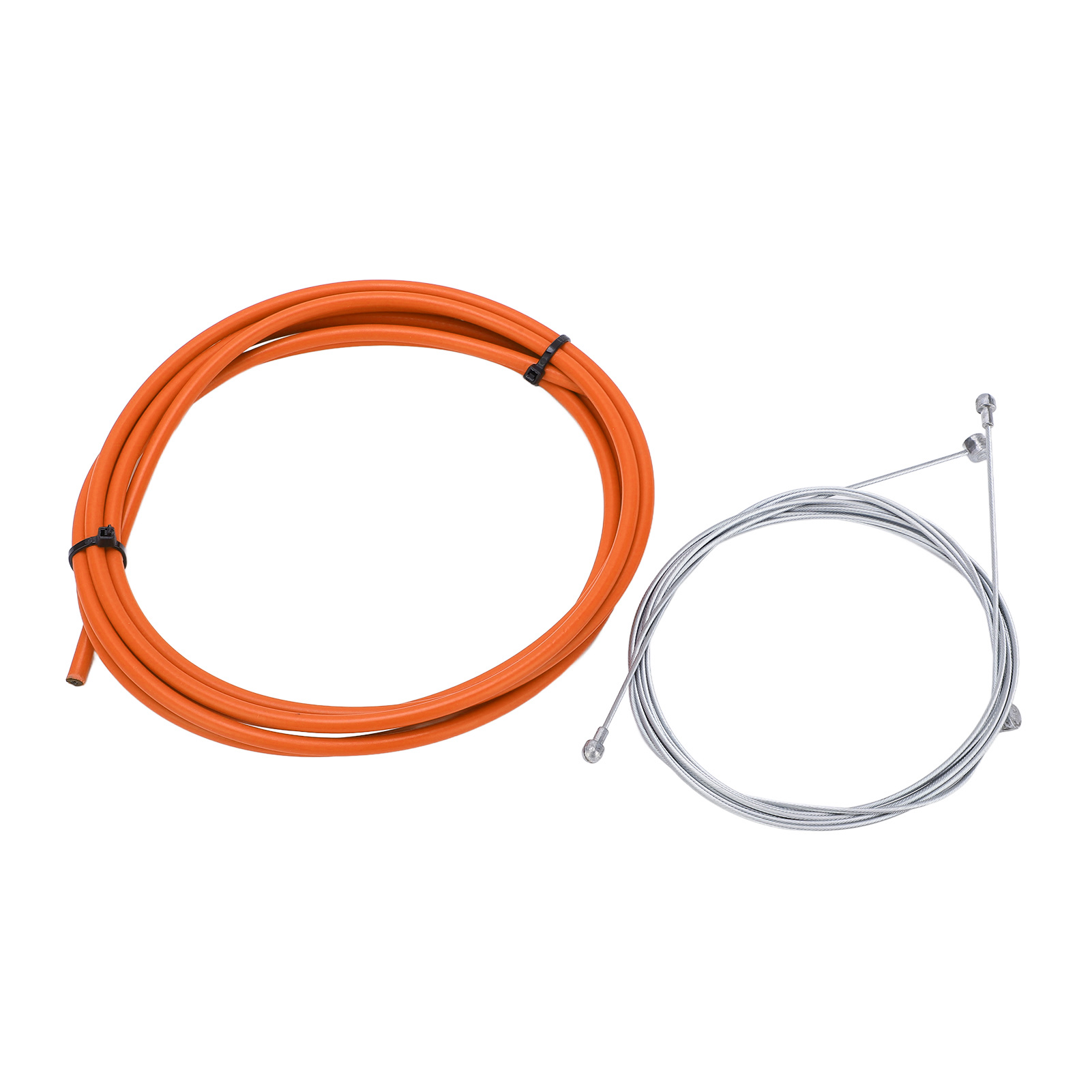 Bolany Fahrradbremszug, Bremszug- Und Hüllenset, 5 Mm, Robust Und Stabil, Für Fahrradbremsen, Orange