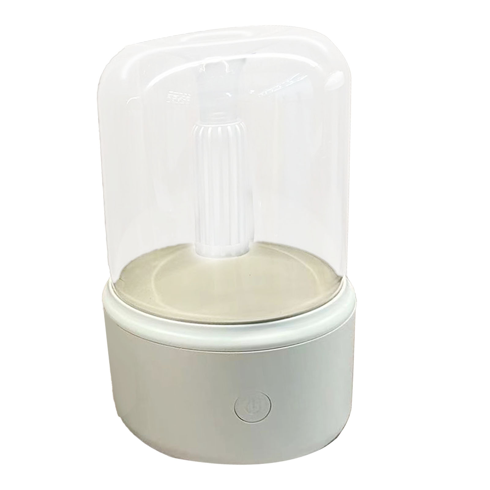 Stehlampe Mit Duftkerzen-aromatherapie-diffusor Und Automatischer Abschaltfunktion, Tragbarer Luftbefeuchter Fürs Büro, Kaltnebel, Beige