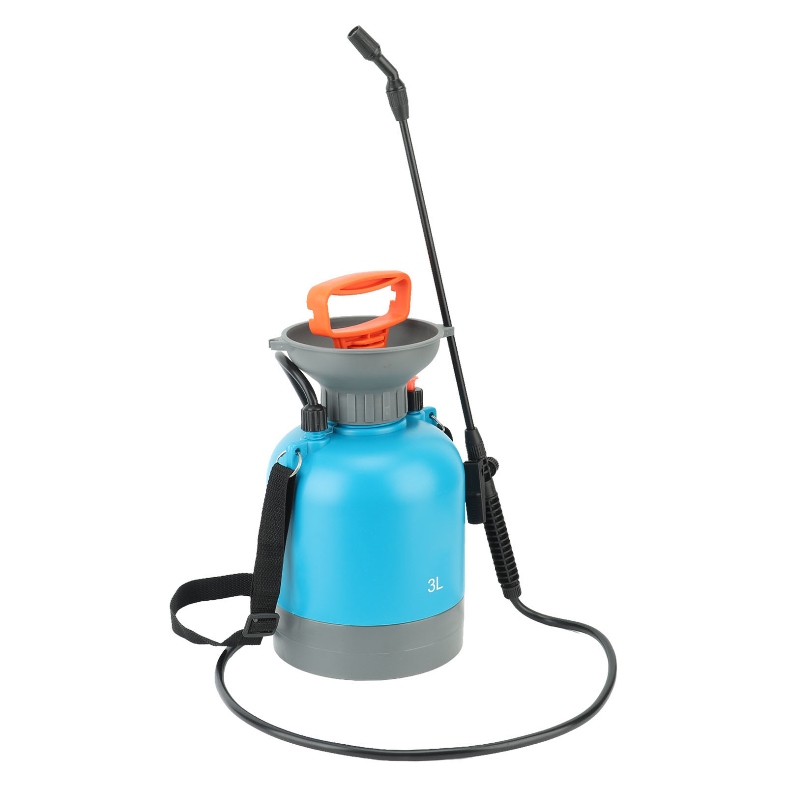 3-liter-drucksprühgerät In Blau Für Garten, Park Und Rasen, Großer, Tragbarer Und Robuster Tank