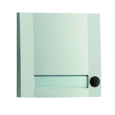 Grothe Klingeltaster 1fach 90x90x18,5mm, ws/sw DOMOLUX
