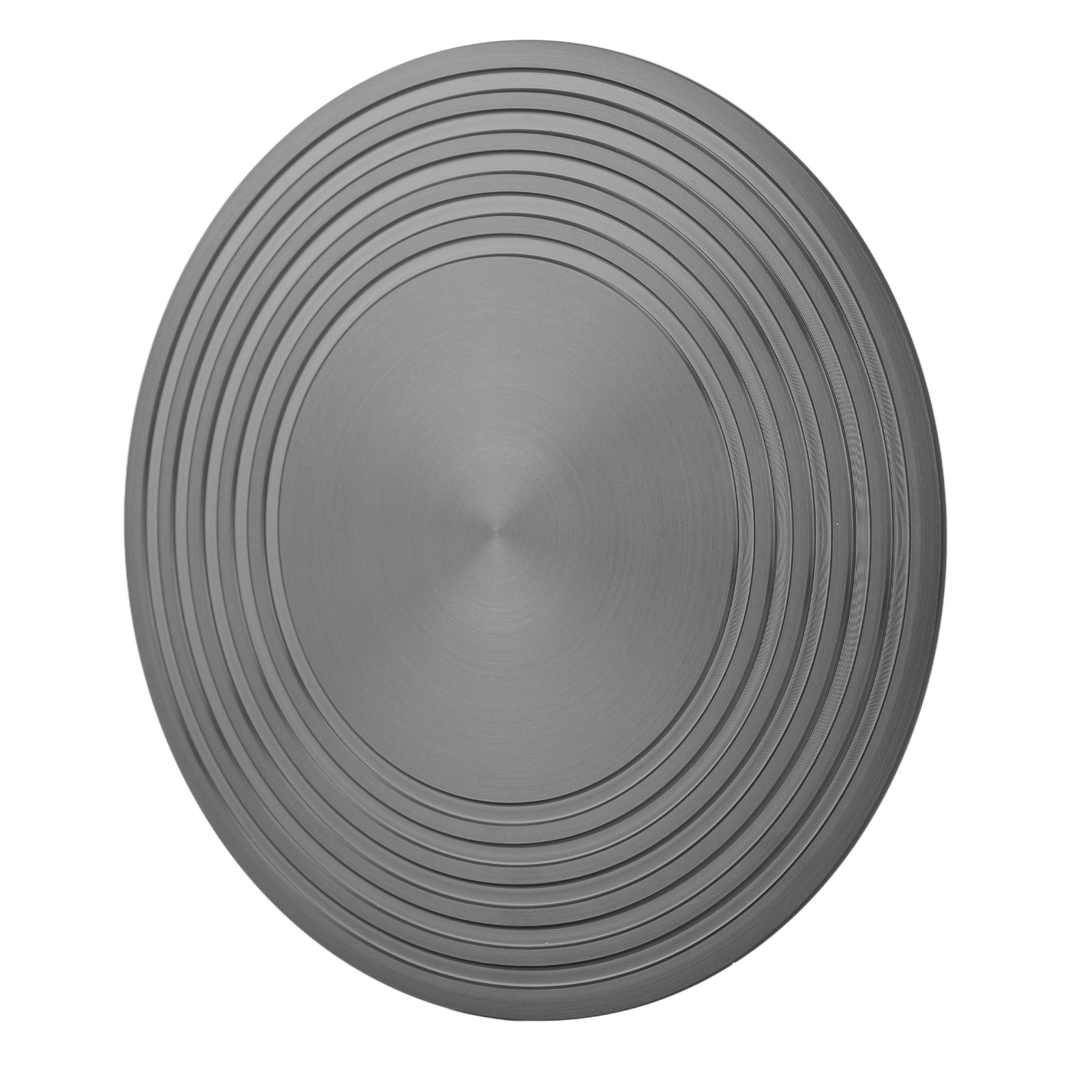 28 Cm Große, Fein Gefräste Wärmeverteilerplatte Aus Aluminiumlegierung Für Gasherde, Rutschfest, Mit Plattenheber Und Ablage.