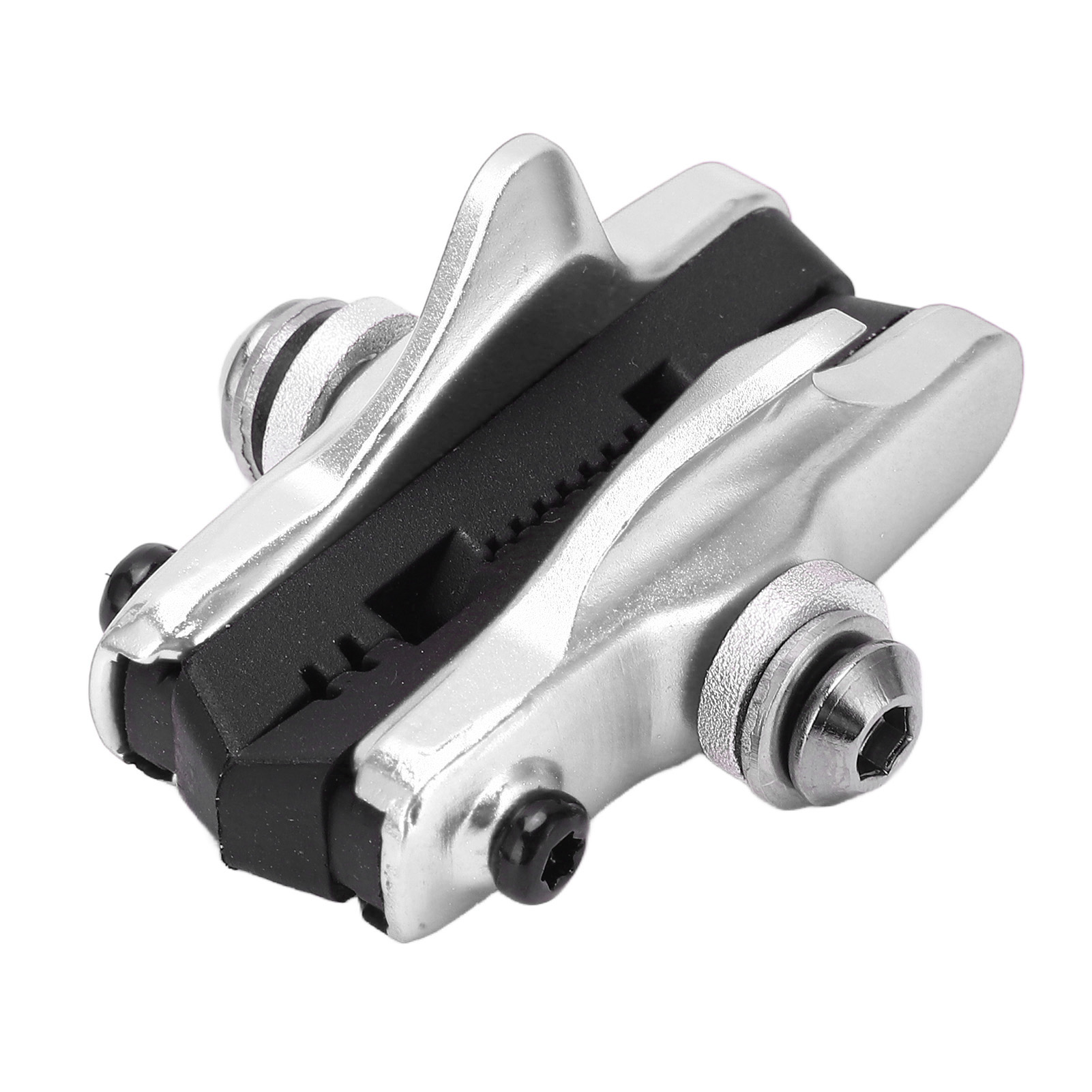 Stück Mi.xim Aluminium-bremsbeläge, Schubladengummi Für Fahrräder, Leise Und Reibungsarm, Silber