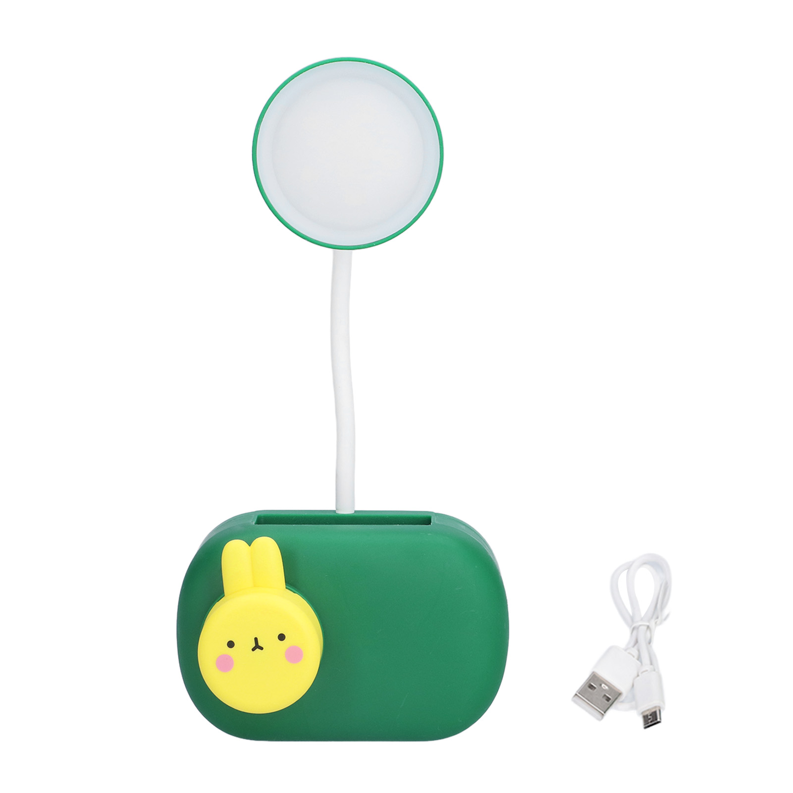 Led-schreibtischlampe In Hasenform Mit Integriertem Anspitzer Und Usb-kabel, Ideal Für Schlafzimmer, Arbeitszimmer Oder Büro – Perfektes Geschenk