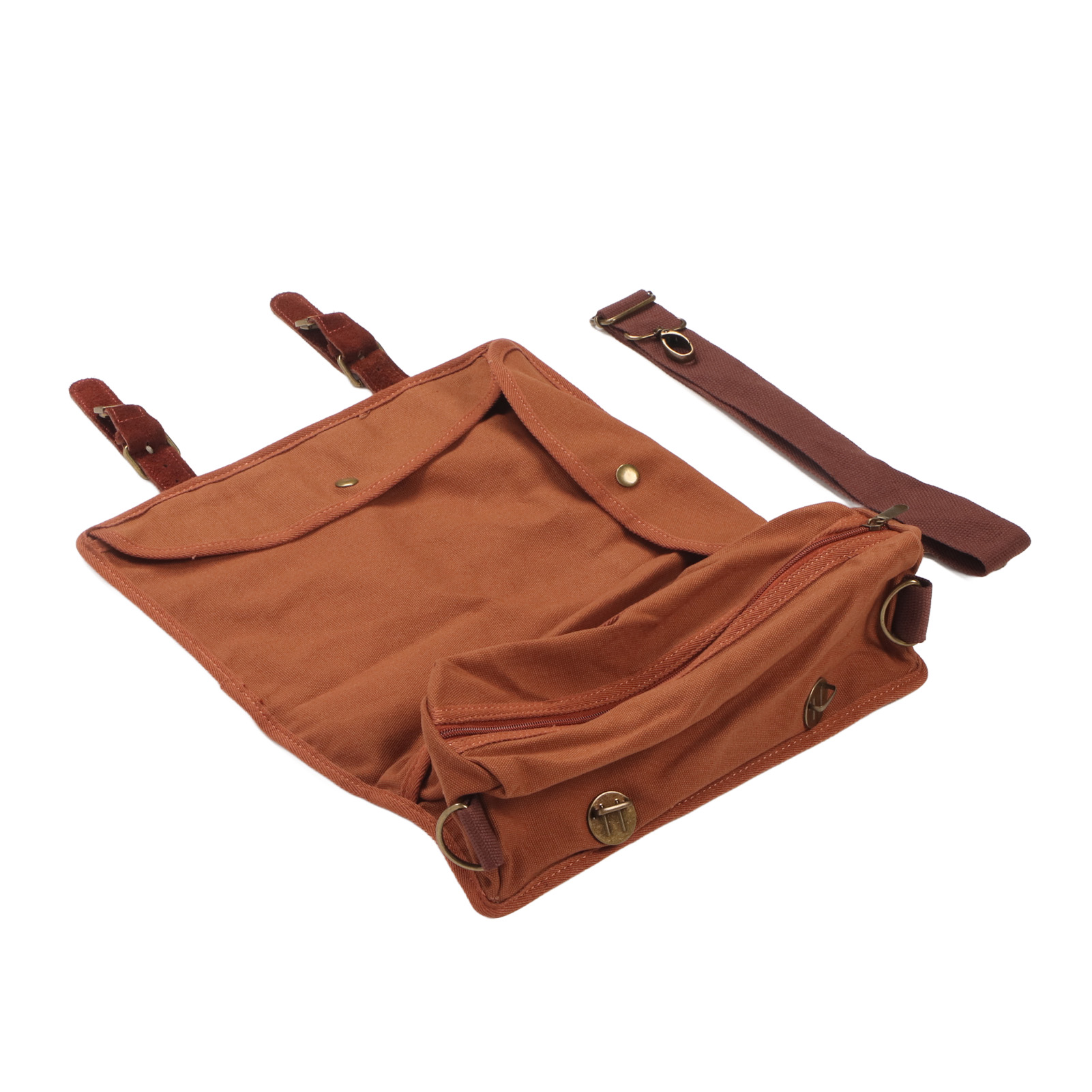Große, Wasserdichte Barkeepertasche Aus Canvas Mit Schultergurt, Werkzeugtasche Für Partys, Camping Und Reisen, Hohes Fassungsvermögen