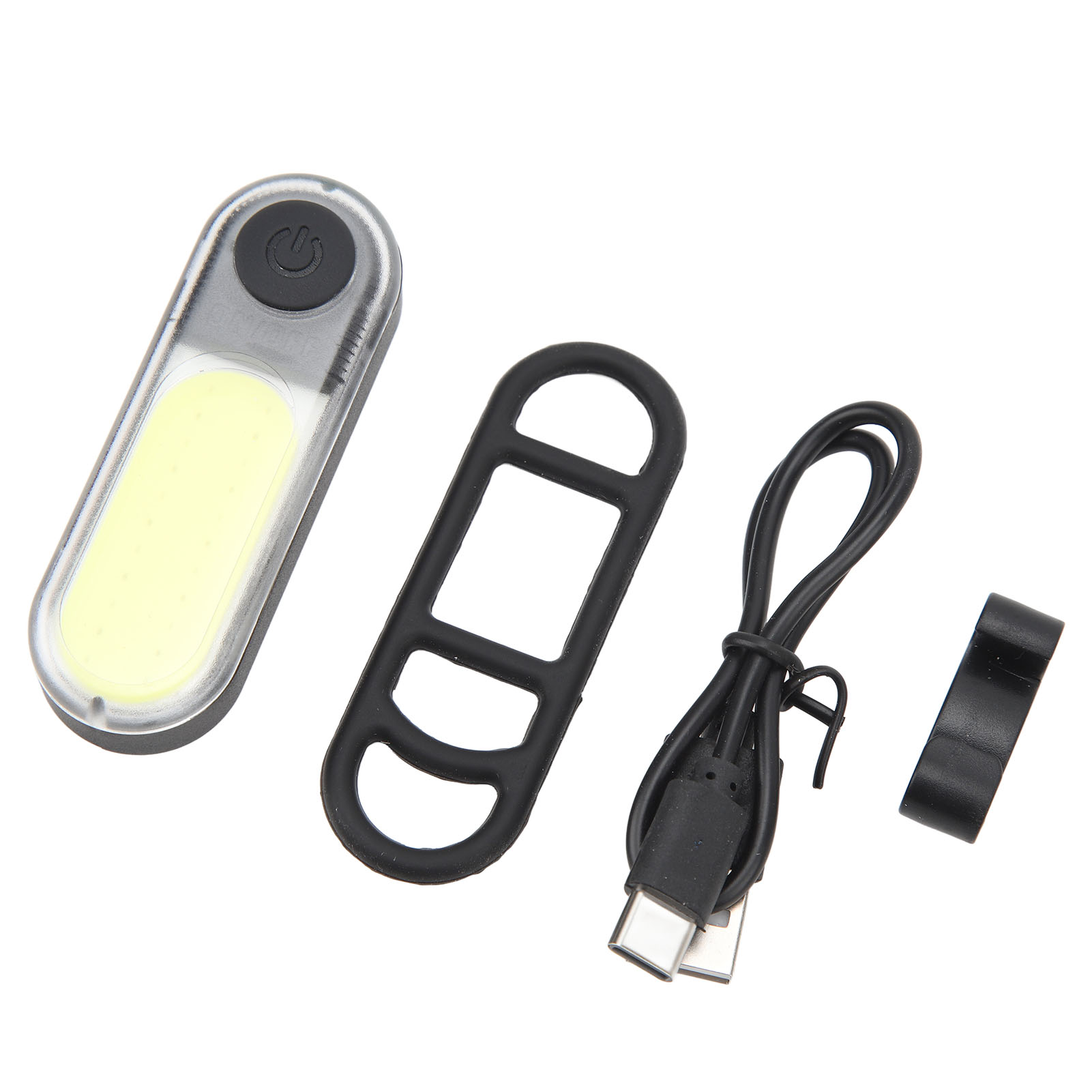 Wasserdichte, Ansteckbare Laufleuchte, Usb-wiederaufladbare Sicherheitsleuchte, 5-stufiges Cob-warnlicht Für Camping Und Wandern