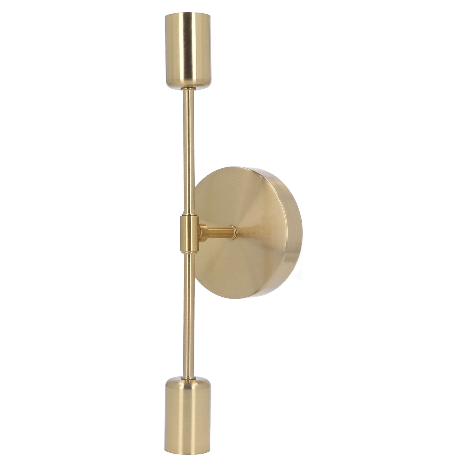 Doppelte E27/e26-wandleuchte, Rostfreie Vintage-fassung, Goldene Wandleuchte Für Wohnzimmer/badezimmer, 85–265 V