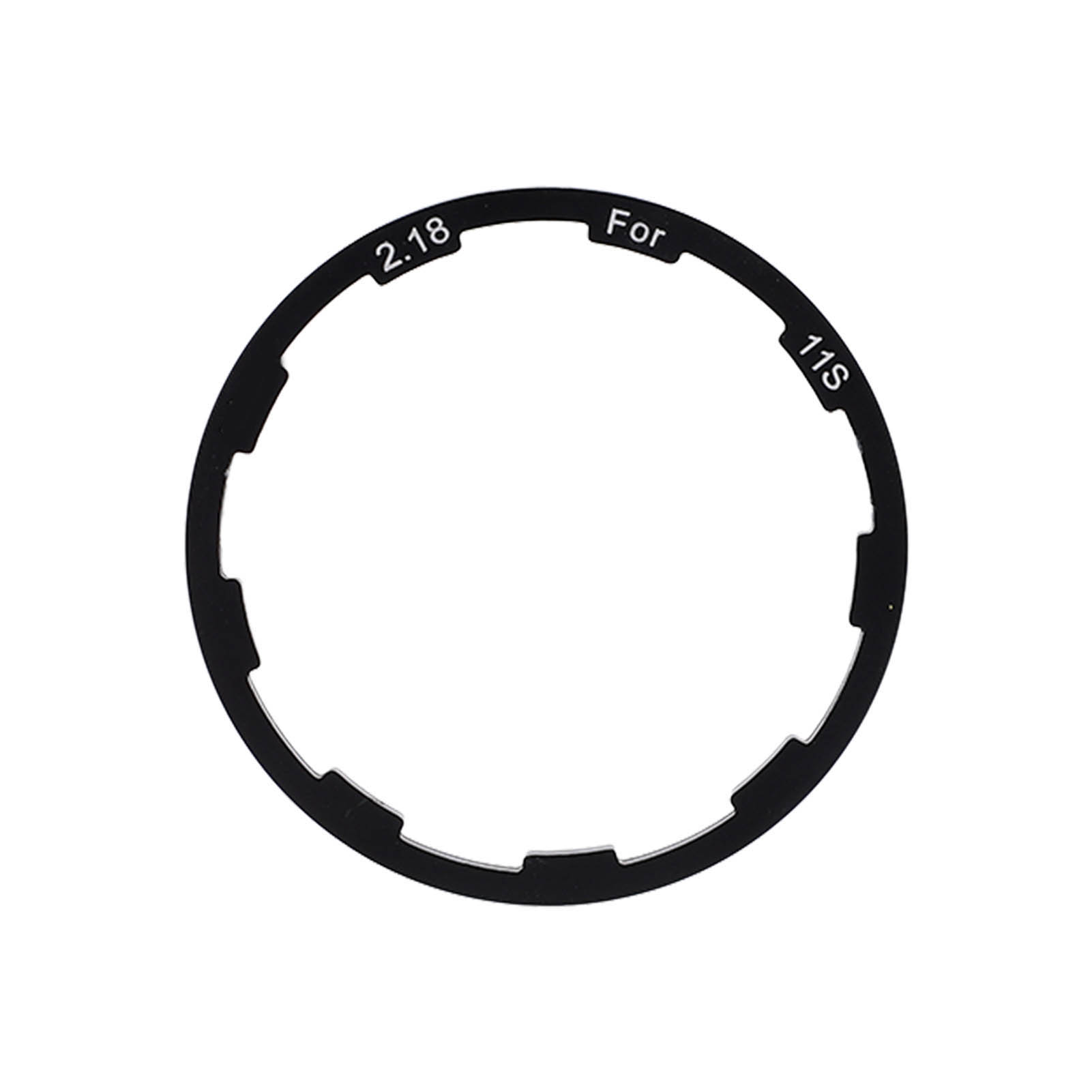 2,18 Mm Gerillter Nabenabstandshalter Für Fahrräder, Tretlagerachsenscheibe Für 11-fach Freilaufreparatur, Mountainbikes Und Rennräder