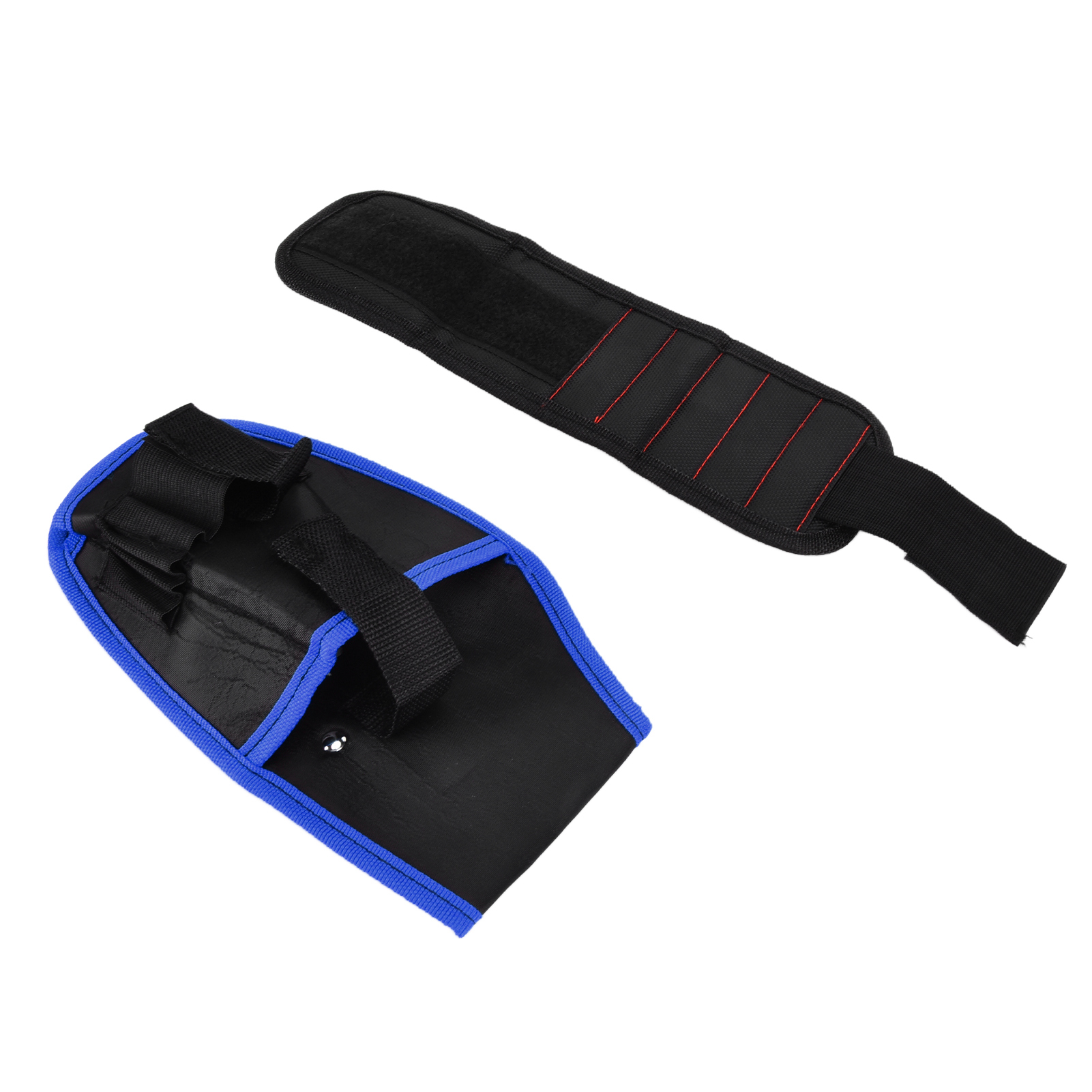 Multifunktionales Holster Für 12-v-bohrschrauber, Werkzeuggürtel Mit Magnetischer Handschlaufe, Blauer Besatz