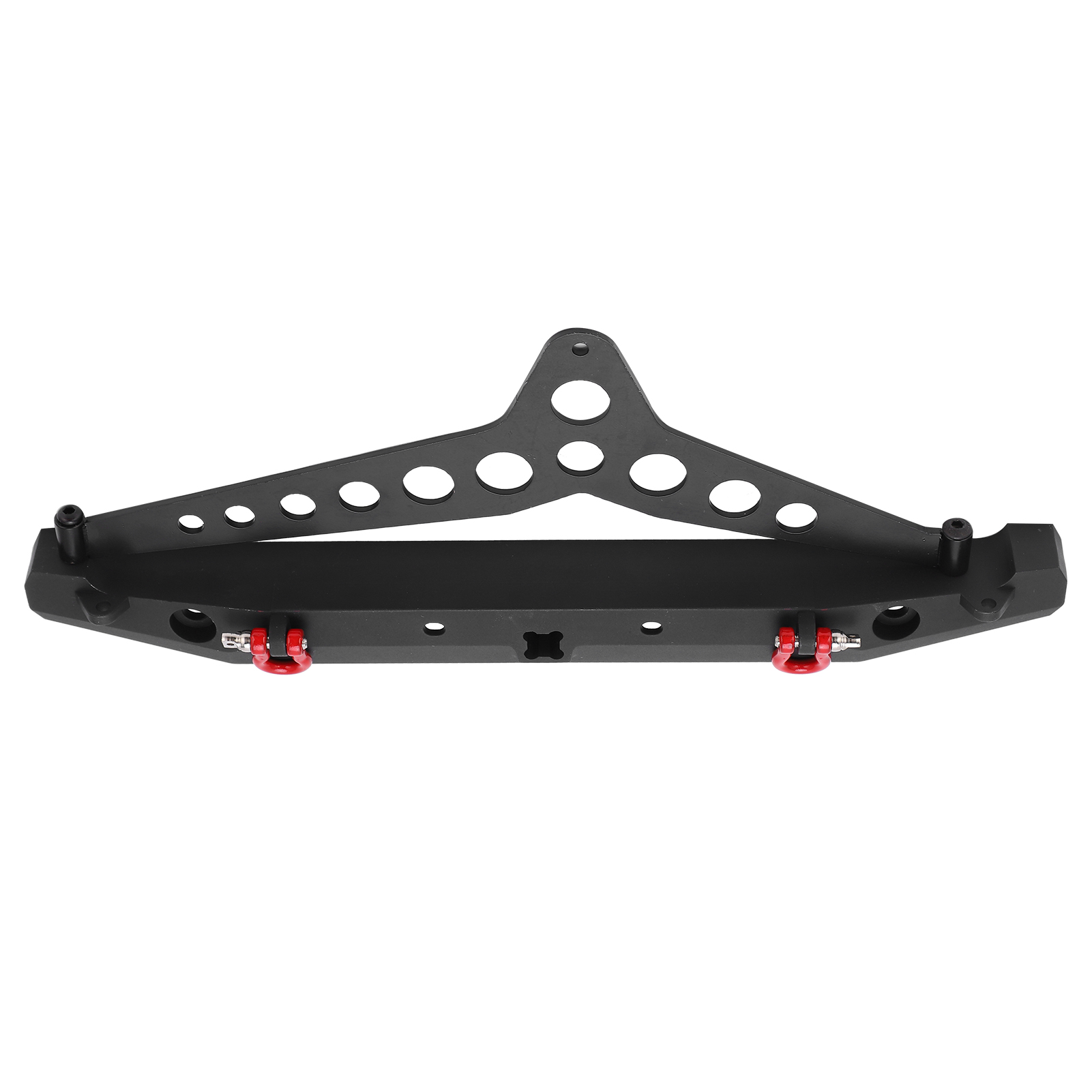 Heckstoßstange Für Simulations-kletterautos Aus Aluminiumlegierung Mit Led-beleuchtung Für 1/10 Rc-car Axial Scx10 Ii 90046