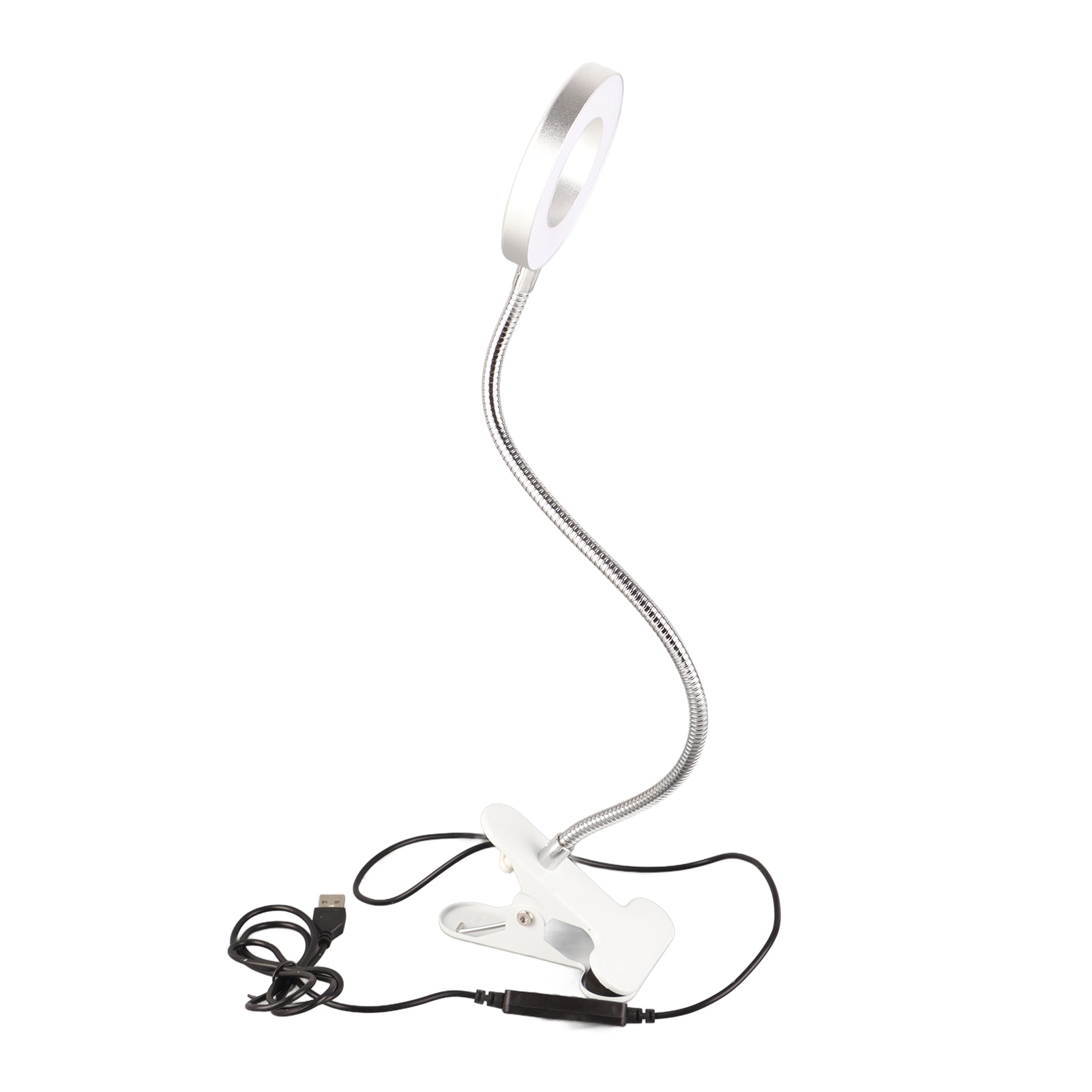 Klemmbare Leselampe Mit 48 Leds, 5000–6500 K, 5–10 W, Stabilem, Flexiblem Clip, Augenschutz, Schreibtischlampe, 5 V 2 A