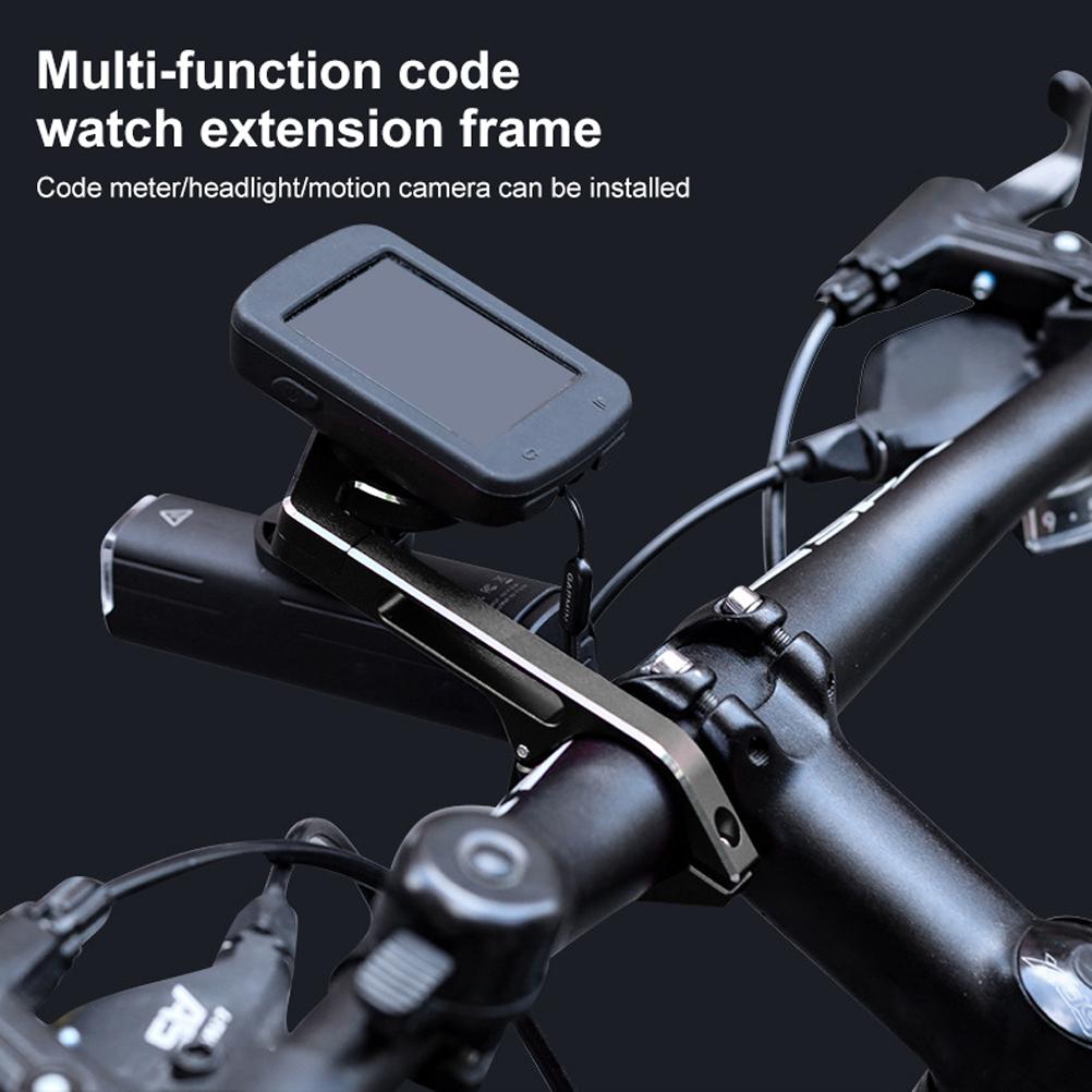 Fahrradcomputerhalterung Vorne Aus Aluminiumlegierung, Lenker- Und Vorbaubefestigung, Halterung Für Licht Und Kamera