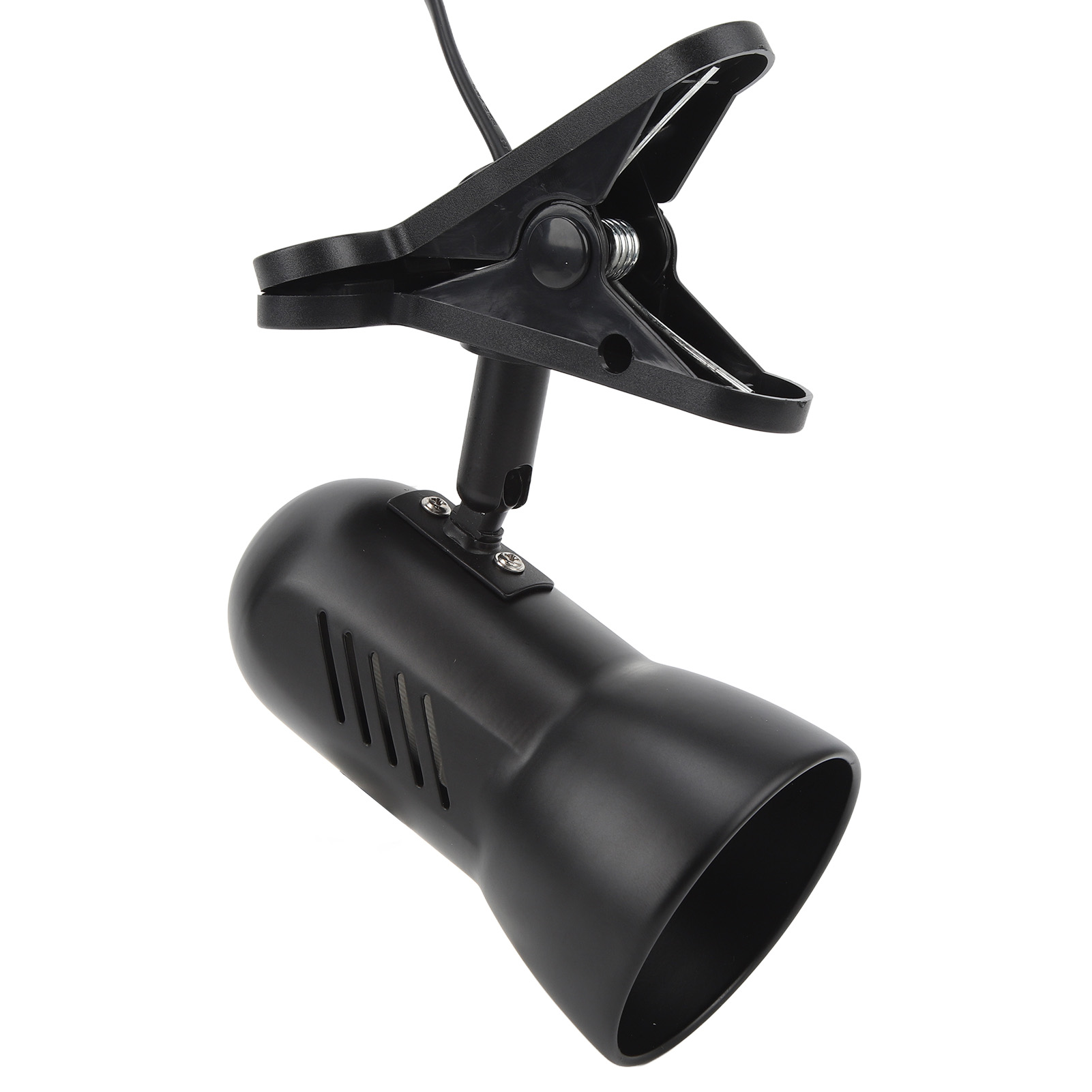 Led-klemmarbeitsleuchte, 360° Verstellbarer Kopf, E27-fassung, Schreibtischlampe Mit Klemme, Leselampe, Eu-stecker 85–265 V