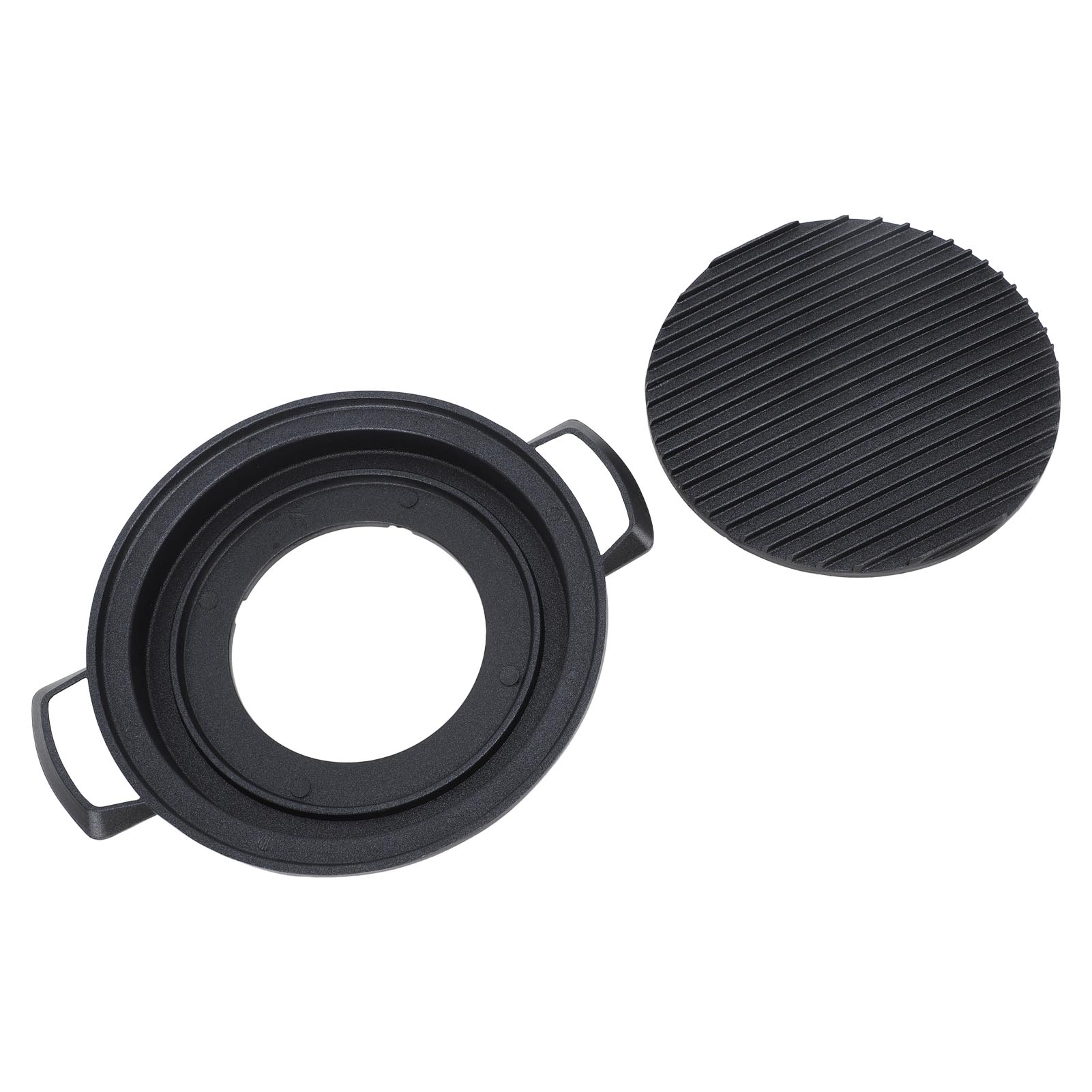 Mini-hibachi-grill Im Japanischen Stil Aus Aluminiumlegierung, Tragbarer Runder Holzkohlegrill, Kleiner Japanischer Stil