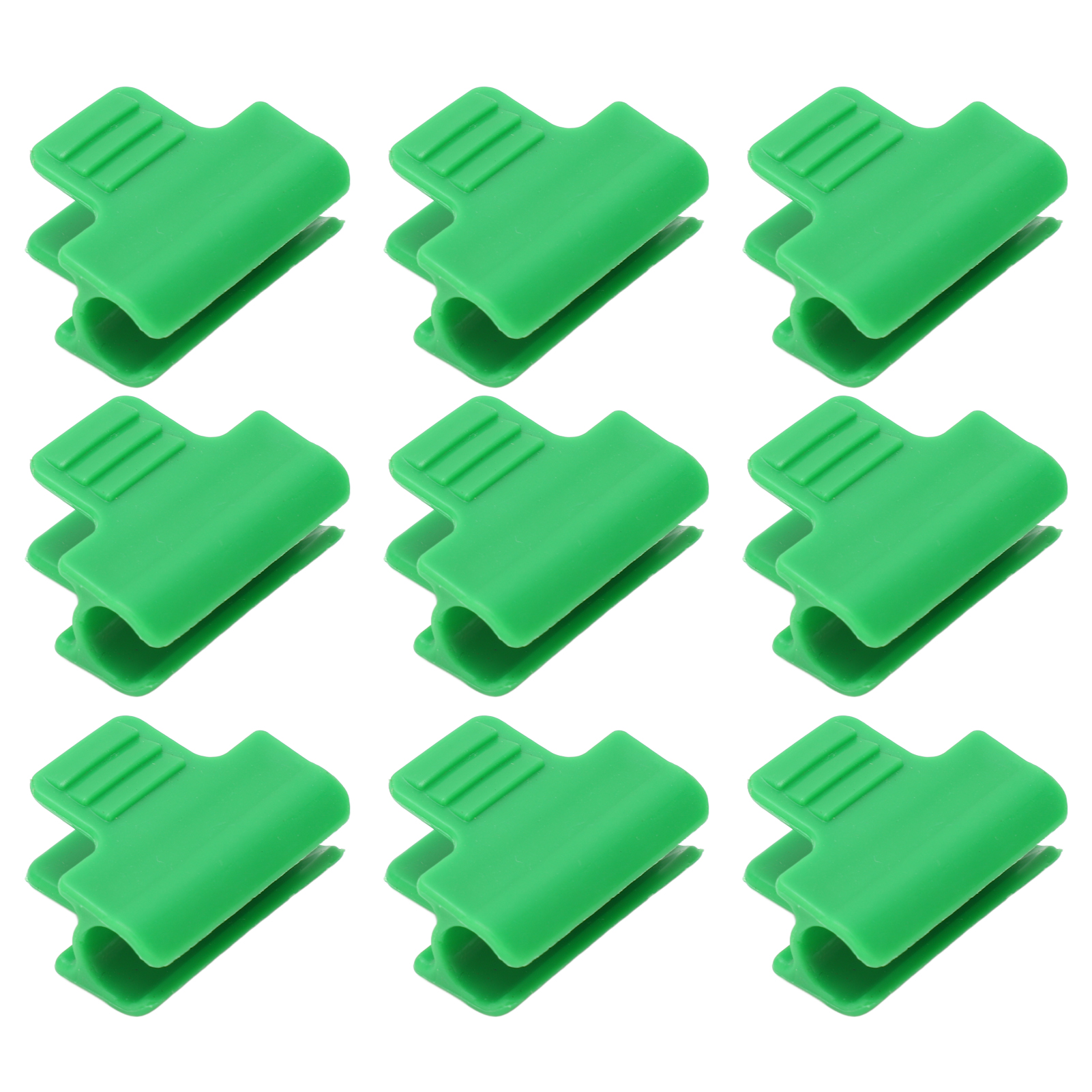 100 Gewächshausclips Für Gartenhäuser, Mehrzweck-kunststofffolienclips, Schattiernetzclips, 11 Mm