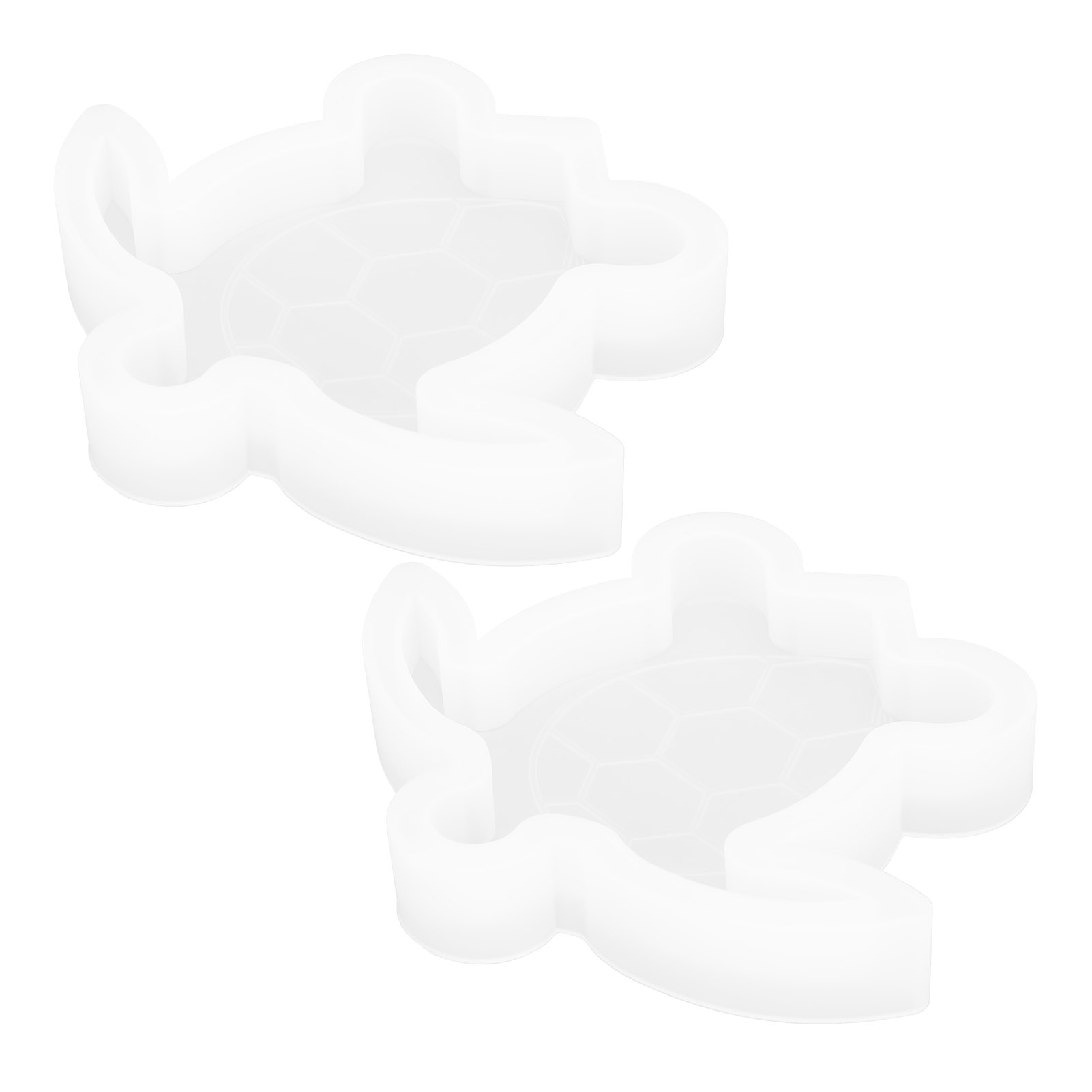 2er-set Silikon-schildkrötenformen, Maritimes Design, Ideal Zum Basteln Von Schmuck, Zur Aufbewahrung Von Accessoires Und Als Bürodekoration
