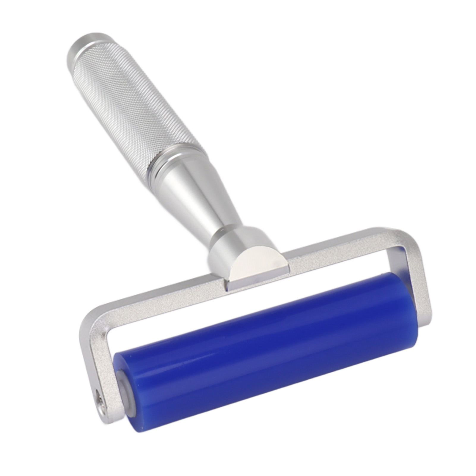 Weiche Silikon-staubwalze, Aluminiumgriff, Eisenlager, Antistatisch Für Folien, Fasern Und Pulver, 8 Zoll / 15,24 Cm