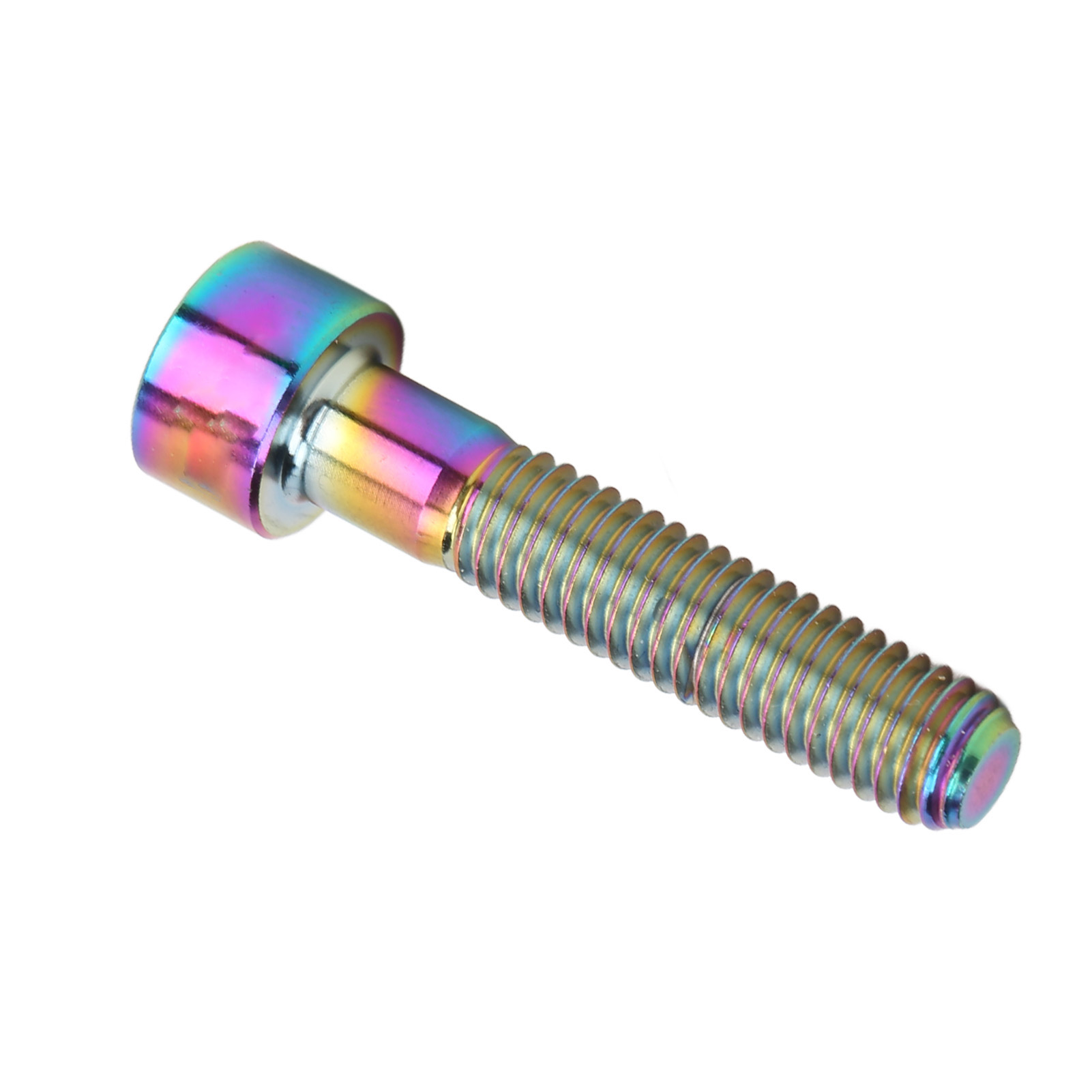 M6x30-mm-vorbauschraube, Titanlegierung, Für Fahrradreparaturen, Glänzende Oberfläche