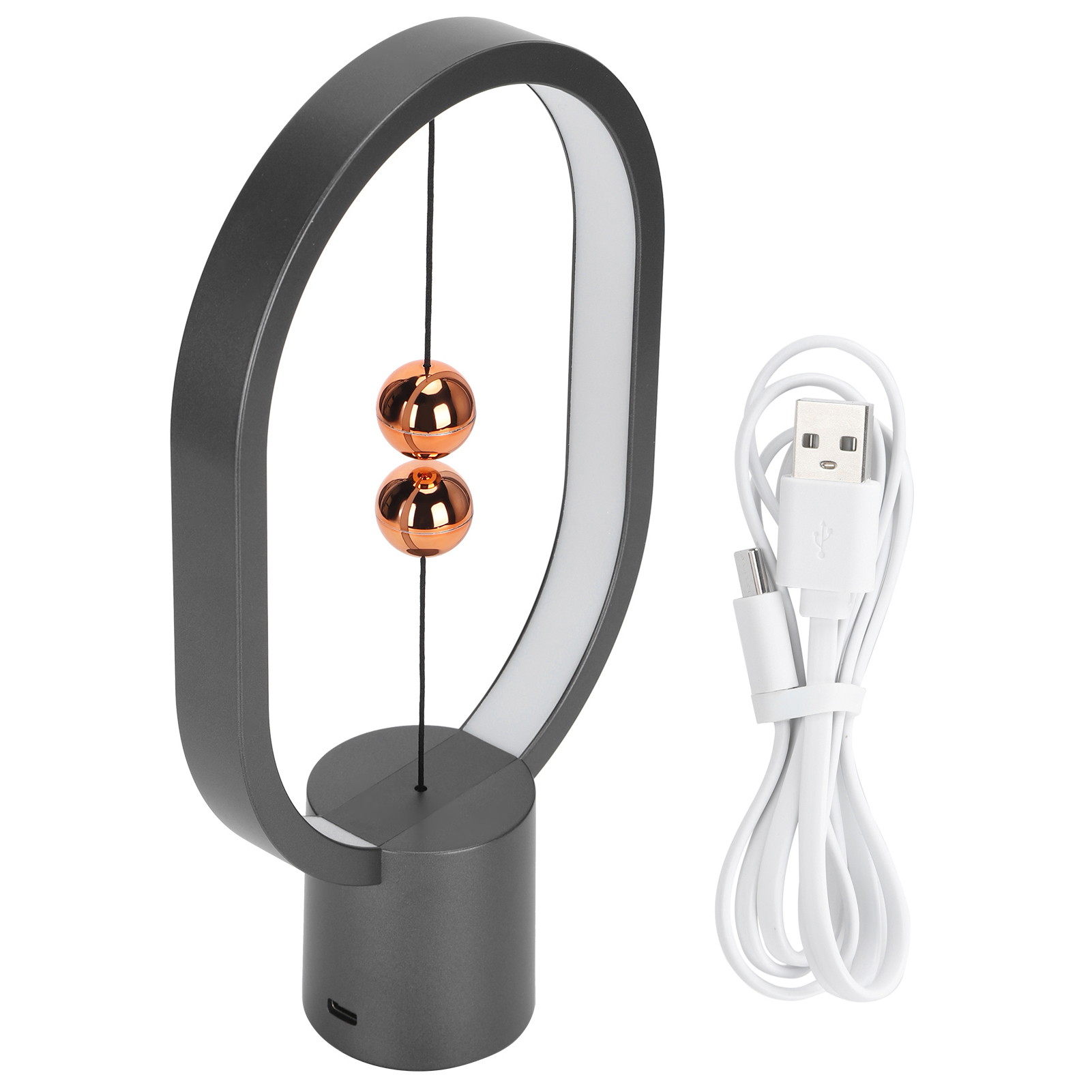 Usb-led-waageleuchte, Magnetische Schreibtischlampe, Intelligenter Halbschalter, Dekorative Leuchte