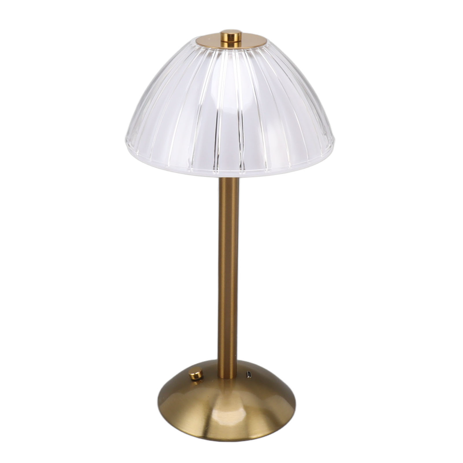 Wiederaufladbare Industrielle Led-schreibtischlampe Mit Usb-anschluss, Stufenlos Dimmbar, Rustikale Tischleuchte, Nachttischlampe Für Restaurant, Bar, Café
