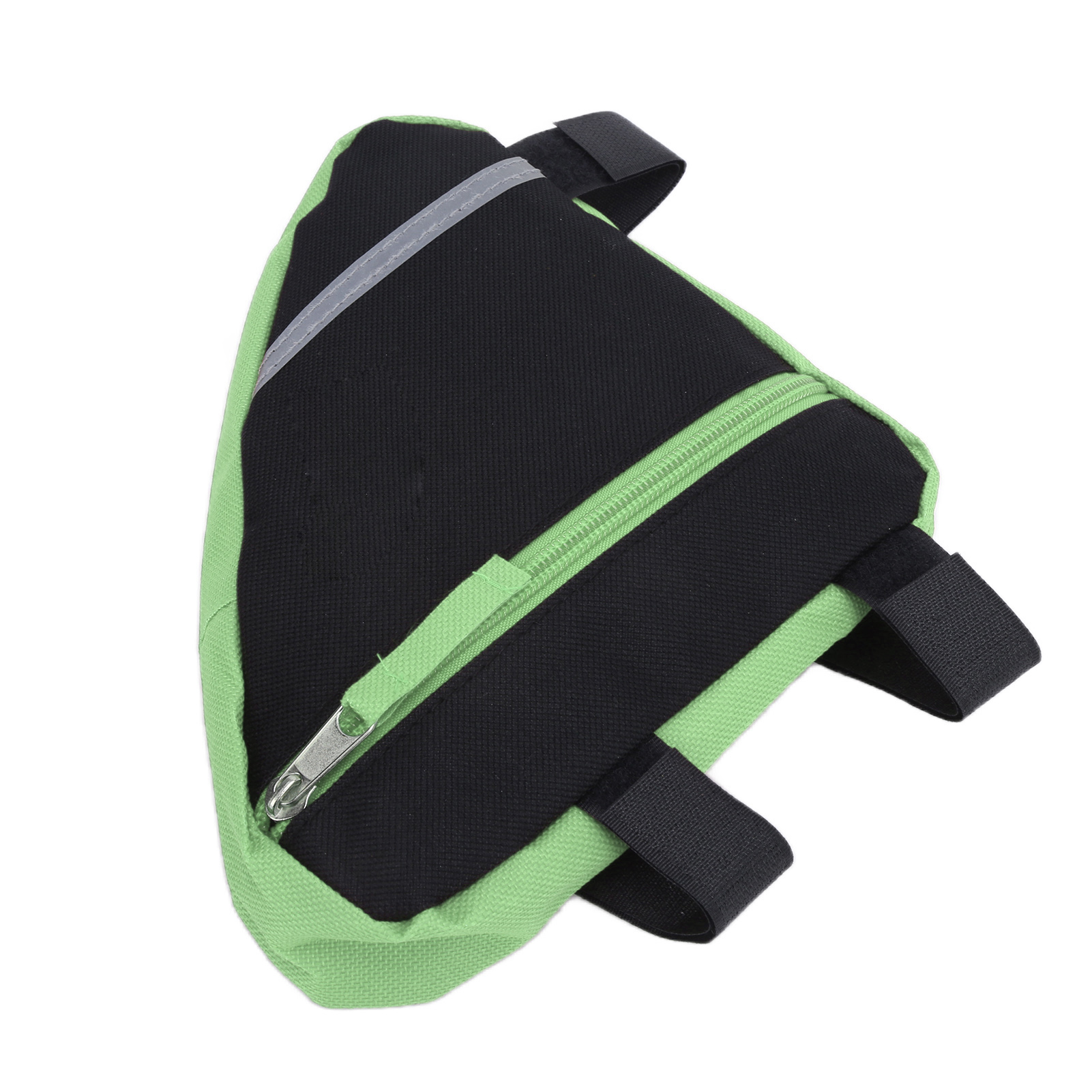 Strapazierfähige, Multifunktionale Dreieckige Fahrradtasche Aus Nylon, Outdoor-radzubehör, Grün