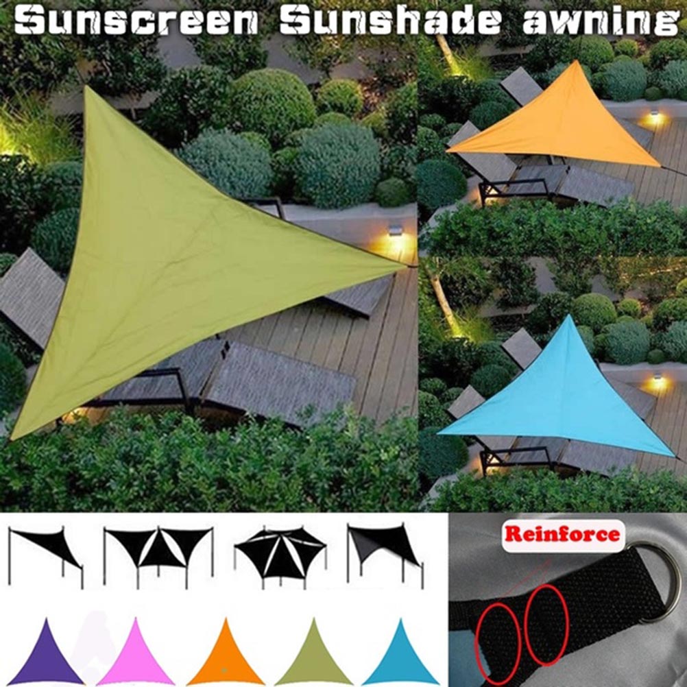Wasserdichtes, Uv-beständiges Dreieckiges Sonnensegel Für Den Außenbereich, Gartenmarkise, Terrasse, Pool, Camping, Picknick