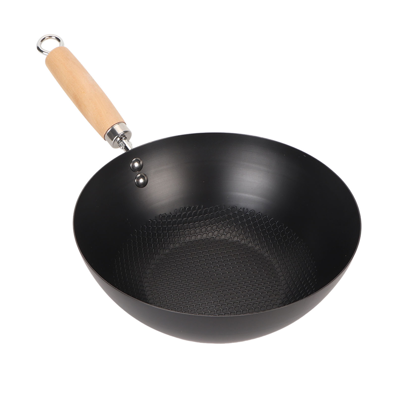 Gusseiserne Bratpfanne, Gleichmäßige Hitzeverteilung, Glatte Oberfläche, Praktischer Griff, Für Den Täglichen Gebrauch Zu Hause, 24 Cm