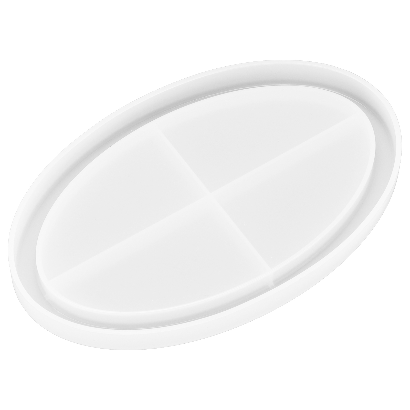Silikonform-set Für Obstschalen Aus Epoxidharz, Glatte Ovale Form, Diy-dekoration, Formzubehör