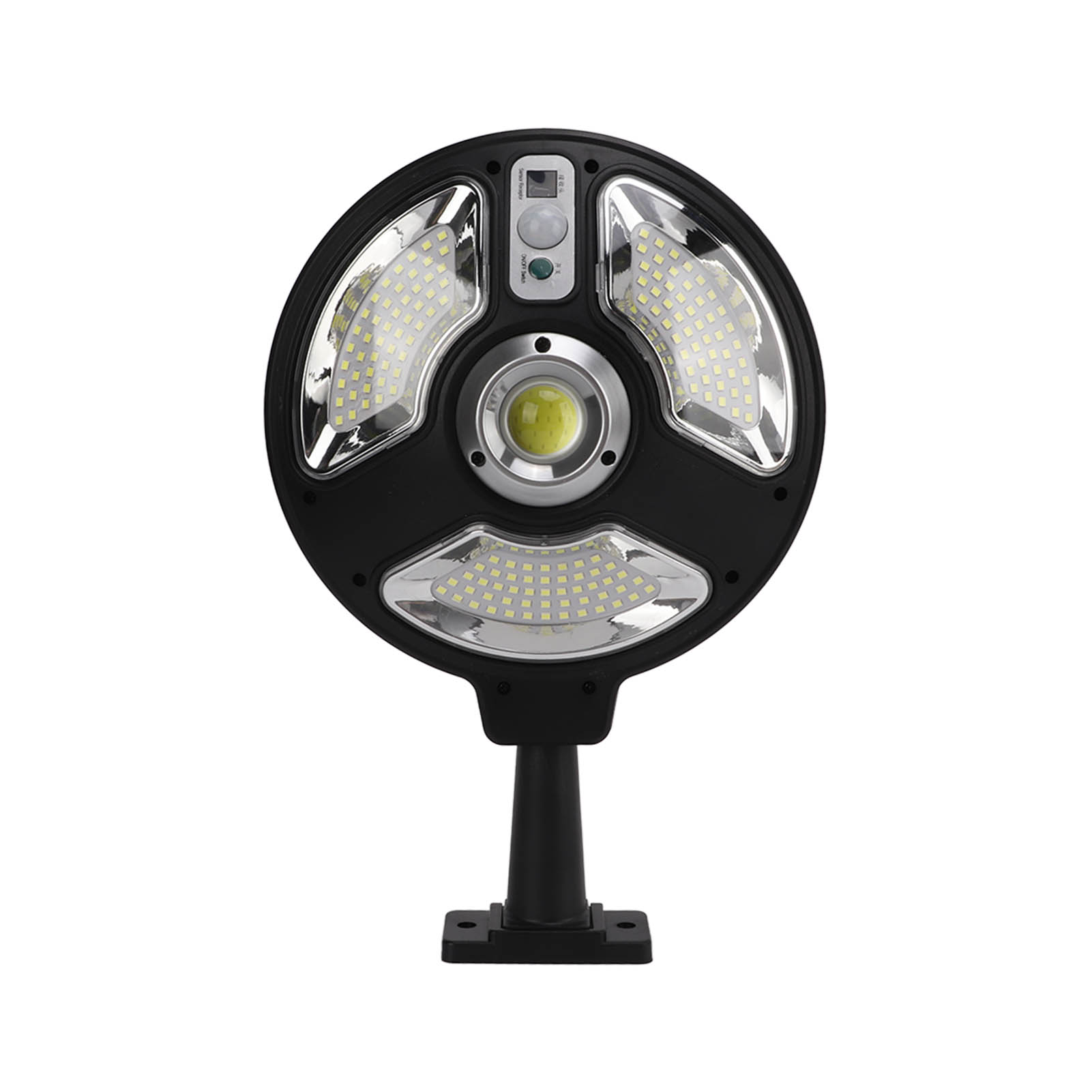 Solar-led-leuchte Mit Bewegungsmelder Für Den Außenbereich, Garten, Mauer, Straße, Ultrahelle Cob-leuchte
