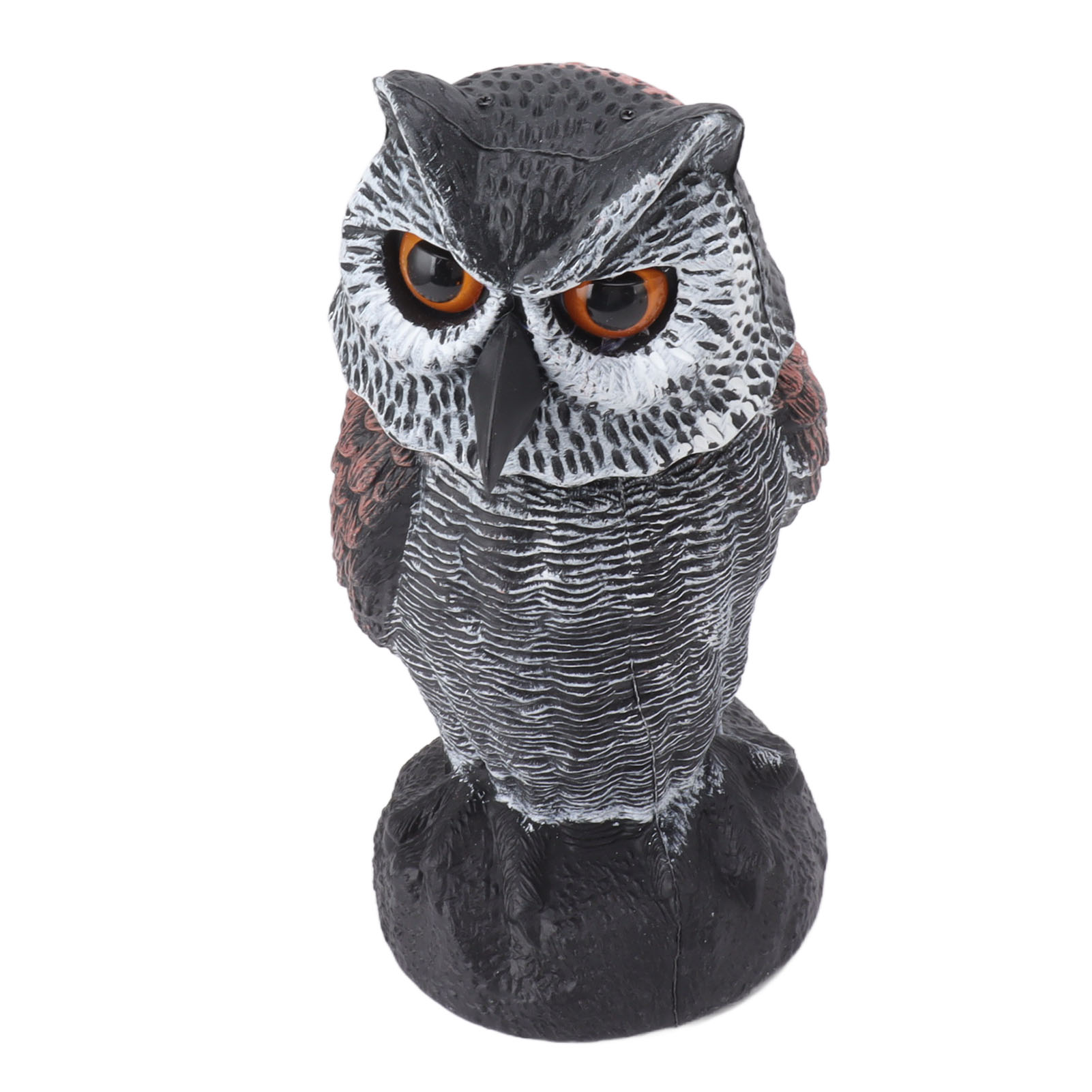 Vogelscheuche Aus Kunststoff In Eulenform Mit Beweglichem Kopf Zum Erschrecken Von Vögeln, Gartendekoration Für Den Außenbereich