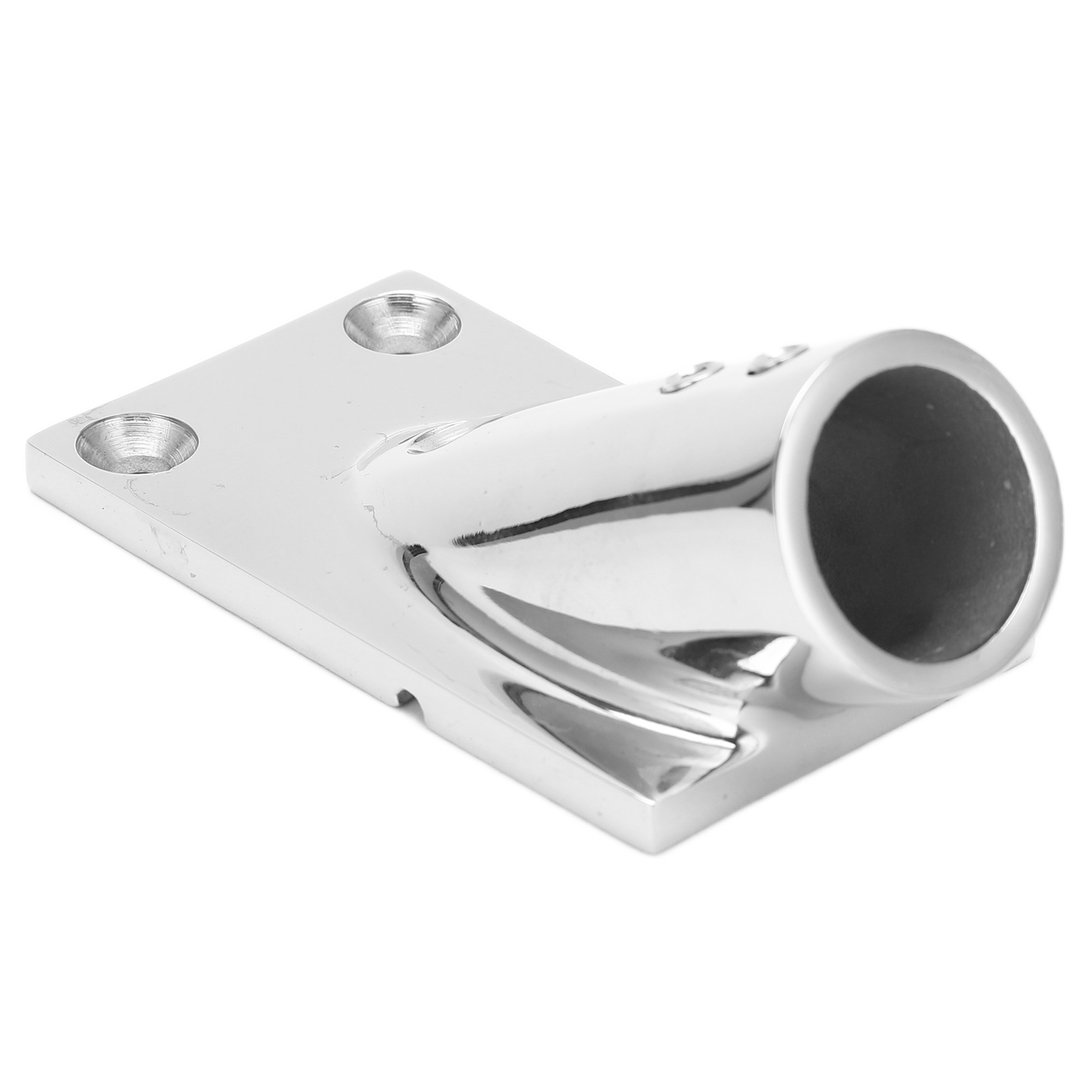 30° Edelstahl-relingleiste Für Bootsdecks, Rechteckige Basis, 22 Mm Deckzubehör
