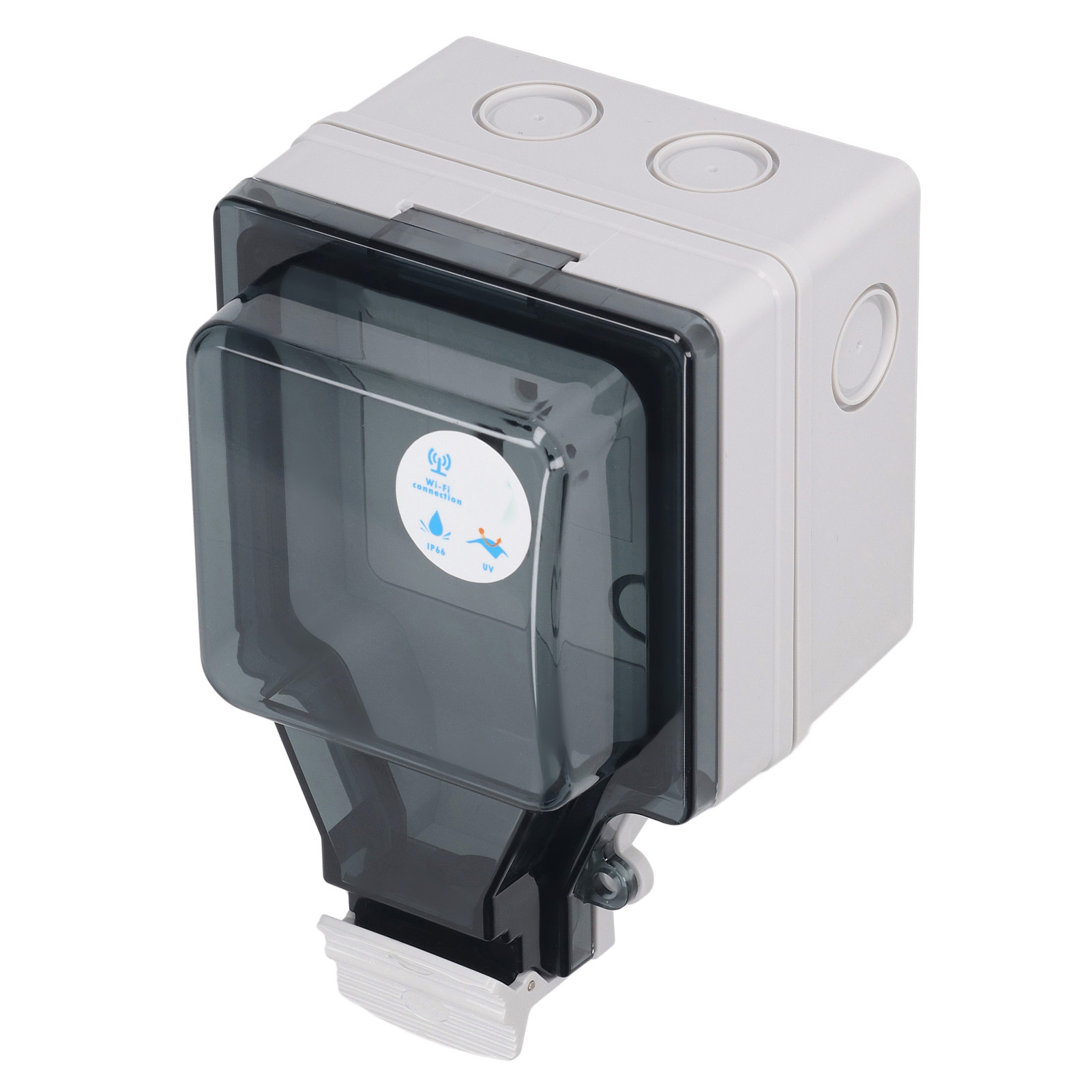 Wlan-außensteckdose, Schutzart Ip66 (wasserdicht), Mit Timer Für Terrasse Oder Garten, Amerikanischer Stecker, 110–250 V, 16 A, 1 Steckdose