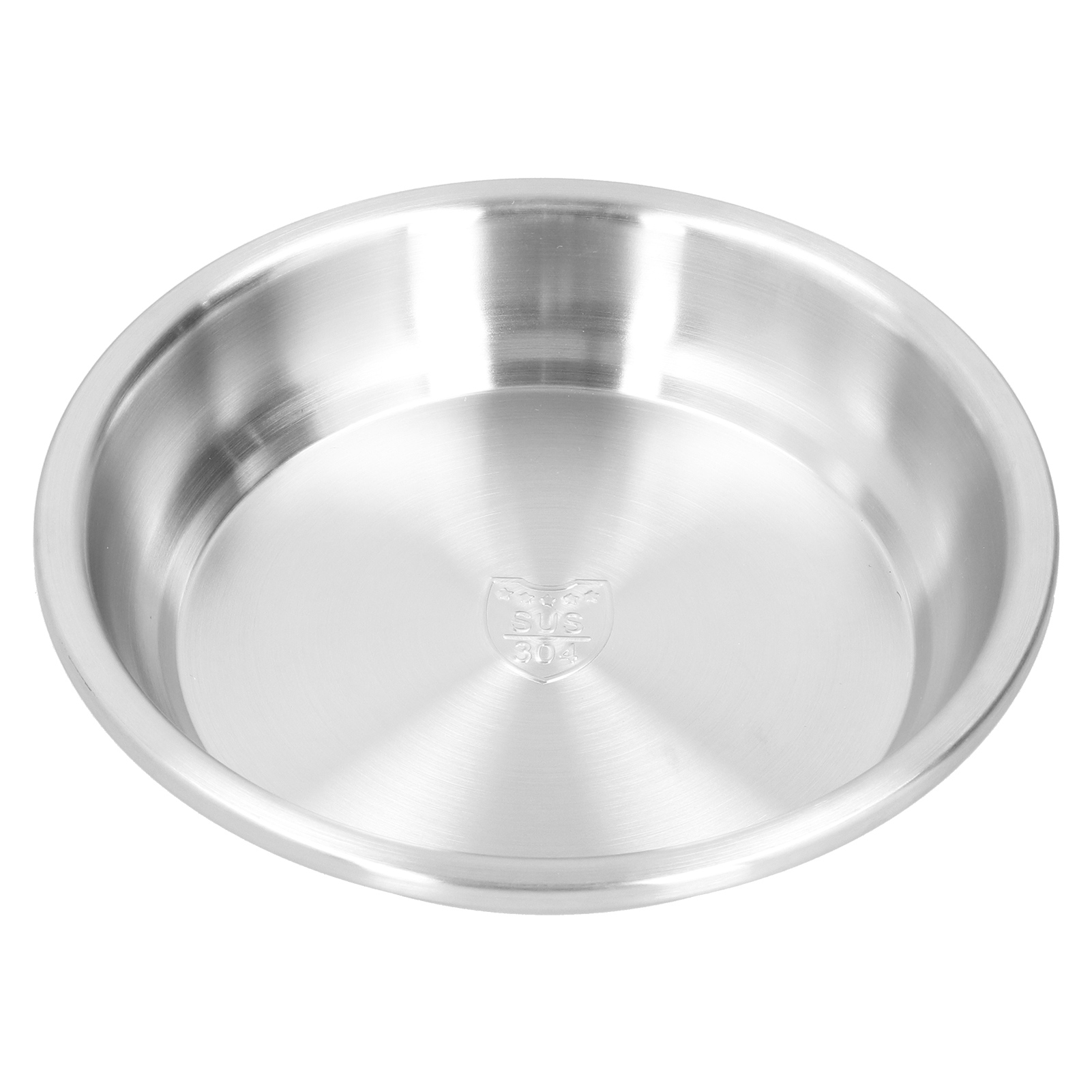 Robuster, Tiefer Edelstahlteller Für Salate, Suppen, Zum Servieren, Küchengeschirr, 24 Cm