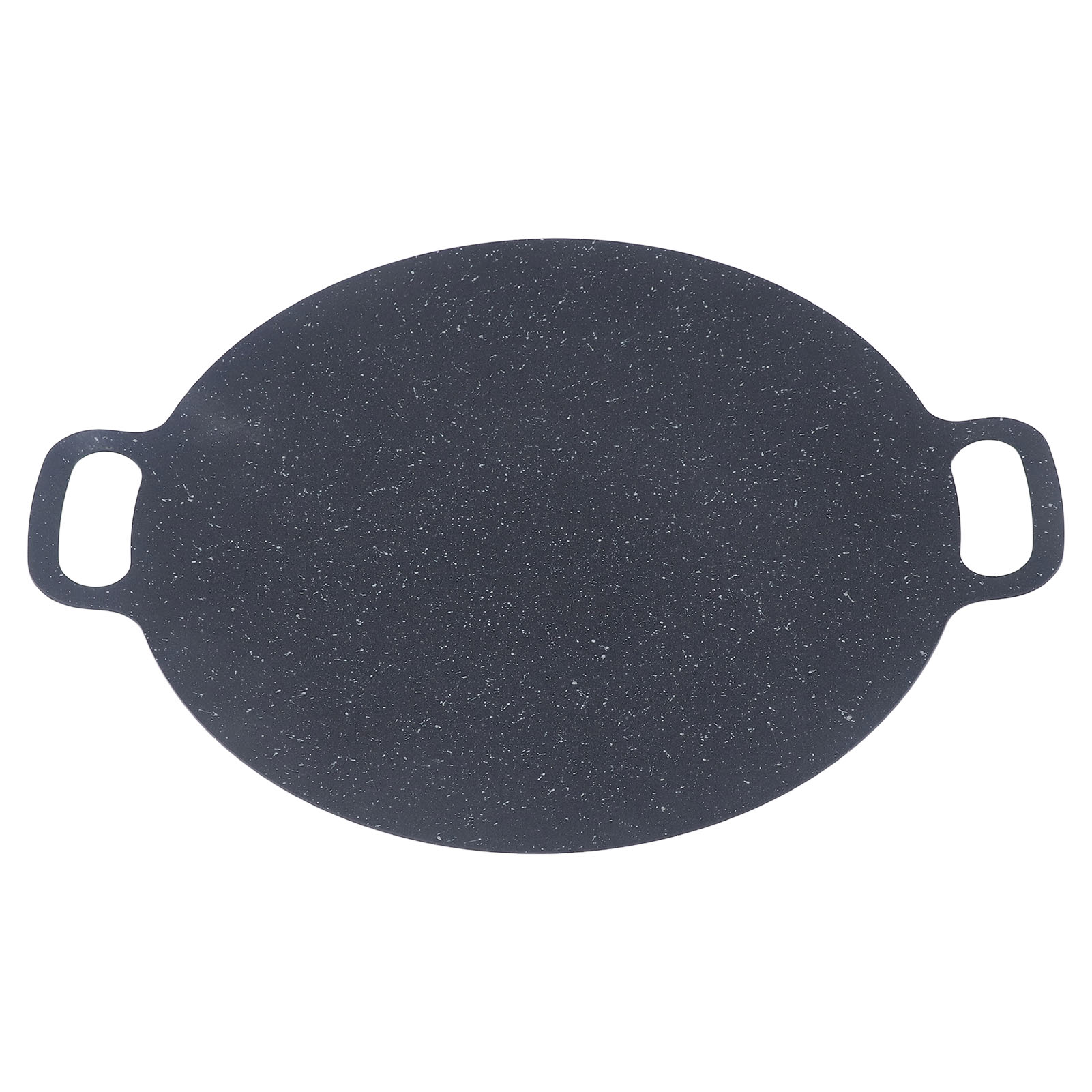 Runde, Antihaftbeschichtete Grillplatte Mit Zange Und Schutzhandschuhen, 30 Cm