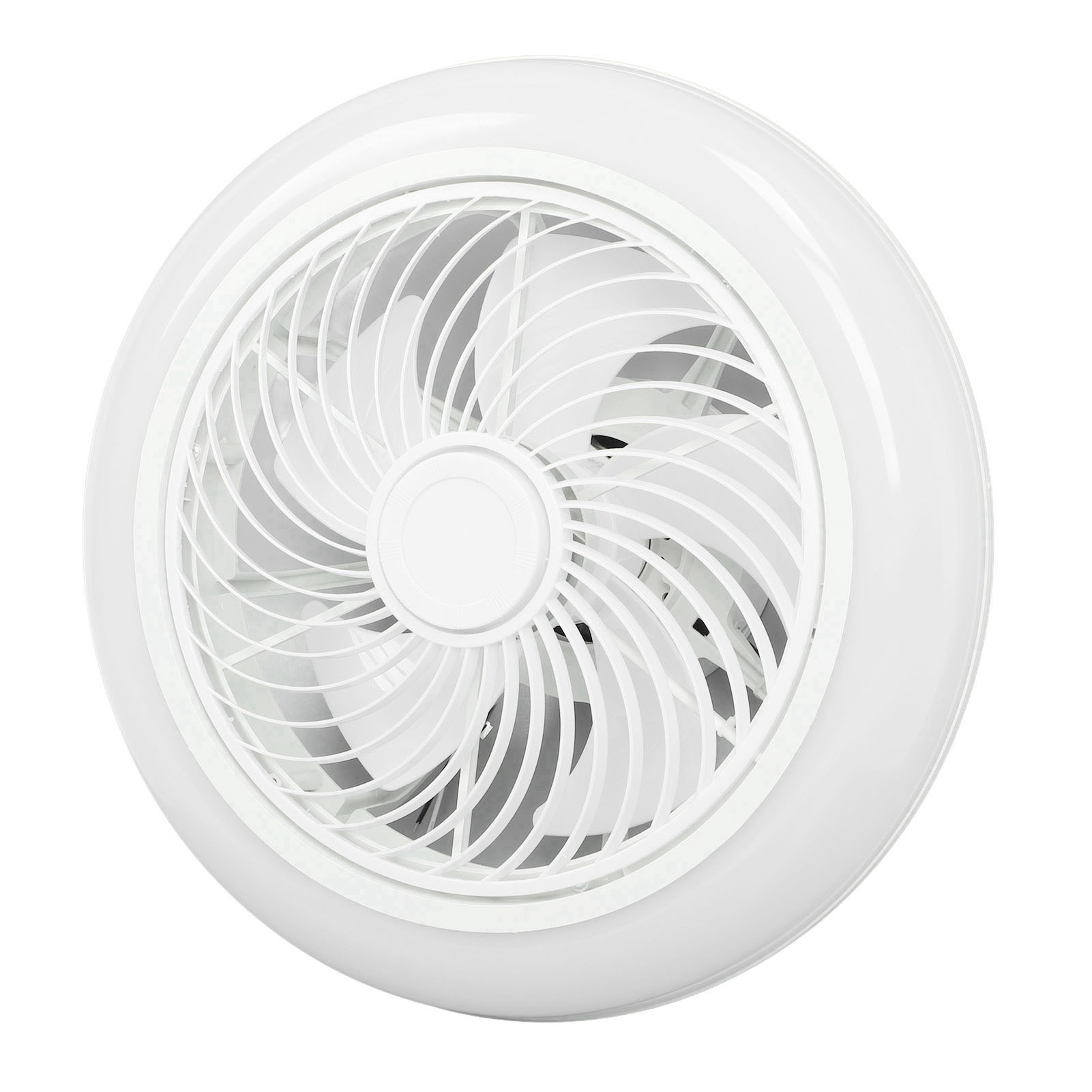 Deckenventilator Mit Moderner Led-beleuchtung, Einbauleuchte Mit Fernbedienung, Stufenloser Dimmfunktion, Smart-timer, 110–265 V
