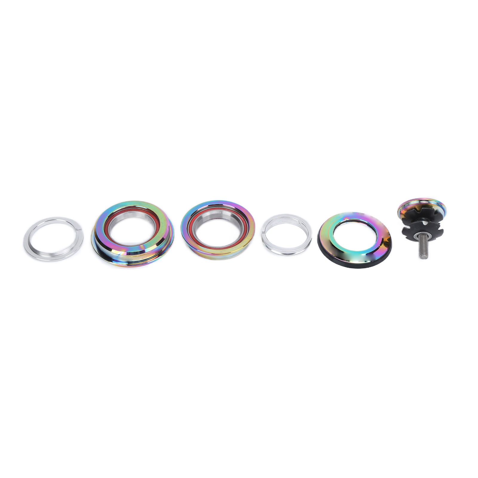 Lebycle Mountainbike-steuersatz Mit Doppellagern 28,6 X 44–50,6 X 30 Mm