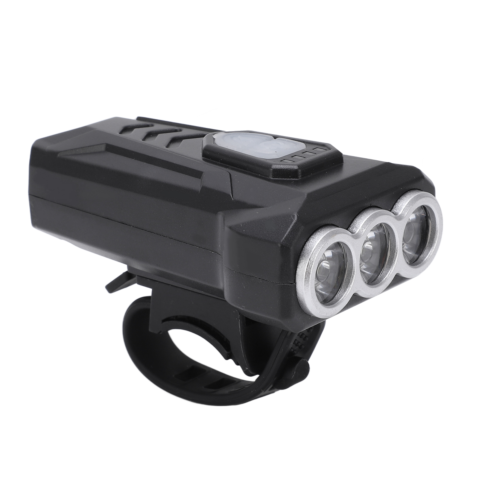 Usb-wiederaufladbarer Fahrrad-frontscheinwerfer, 4 Modi, Wasserdichte Fahrradlampe, Frontlicht