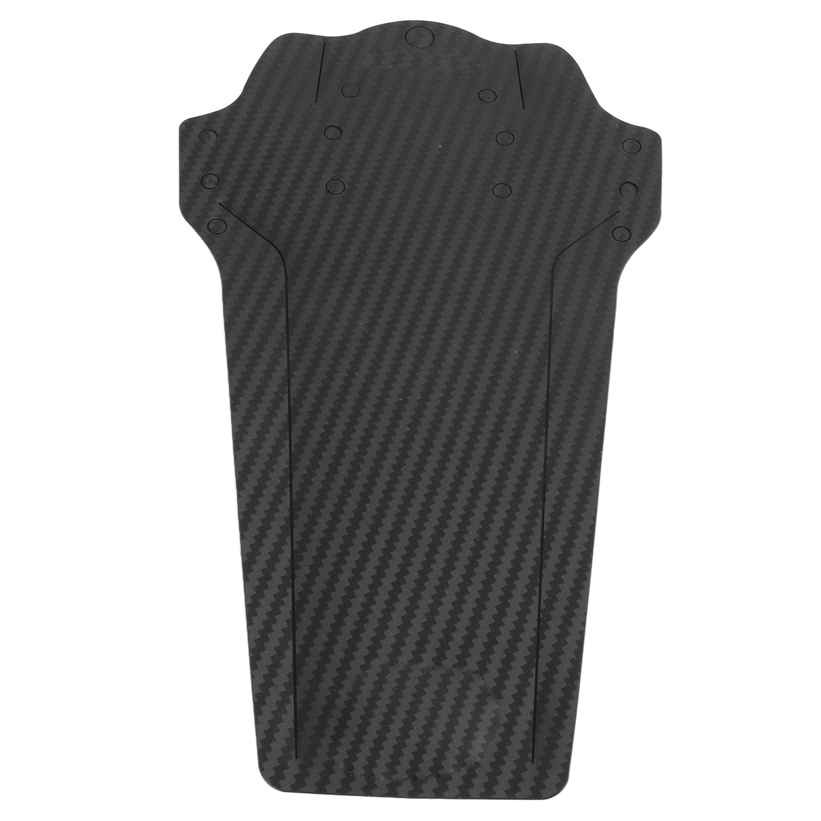 Set Mit 2 Universellen Carbon-schutzblechen Für Downhill-mountainbikes Und Falträder (vorder- Und Hinterrad)