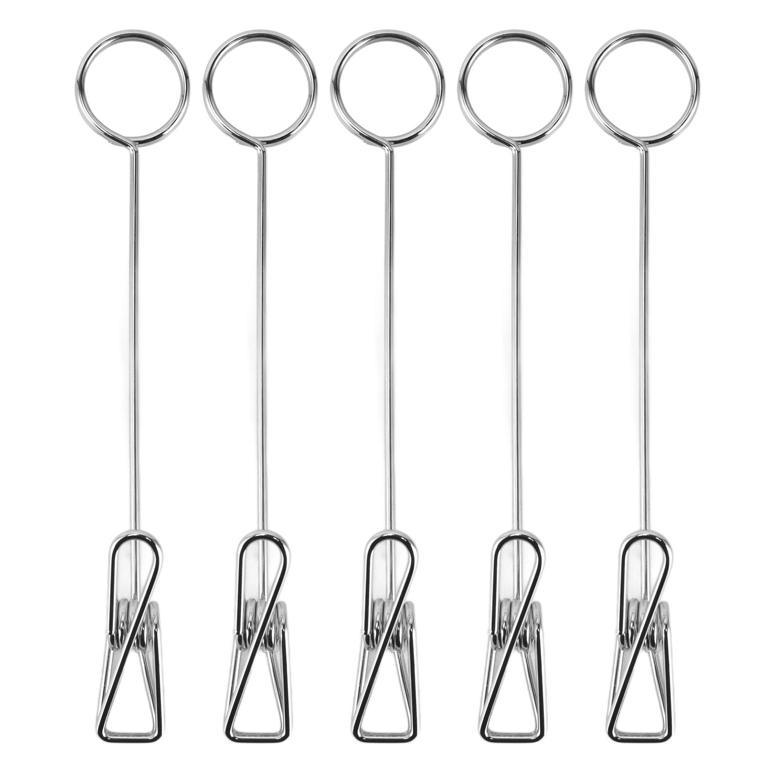 Set Mit 5 Hochwertigen Metall-fotorahmen, Oxidationsbeständig, Schlichtes Design, Elektrolytische Beschichtung, Vielseitiger Kartenhalter