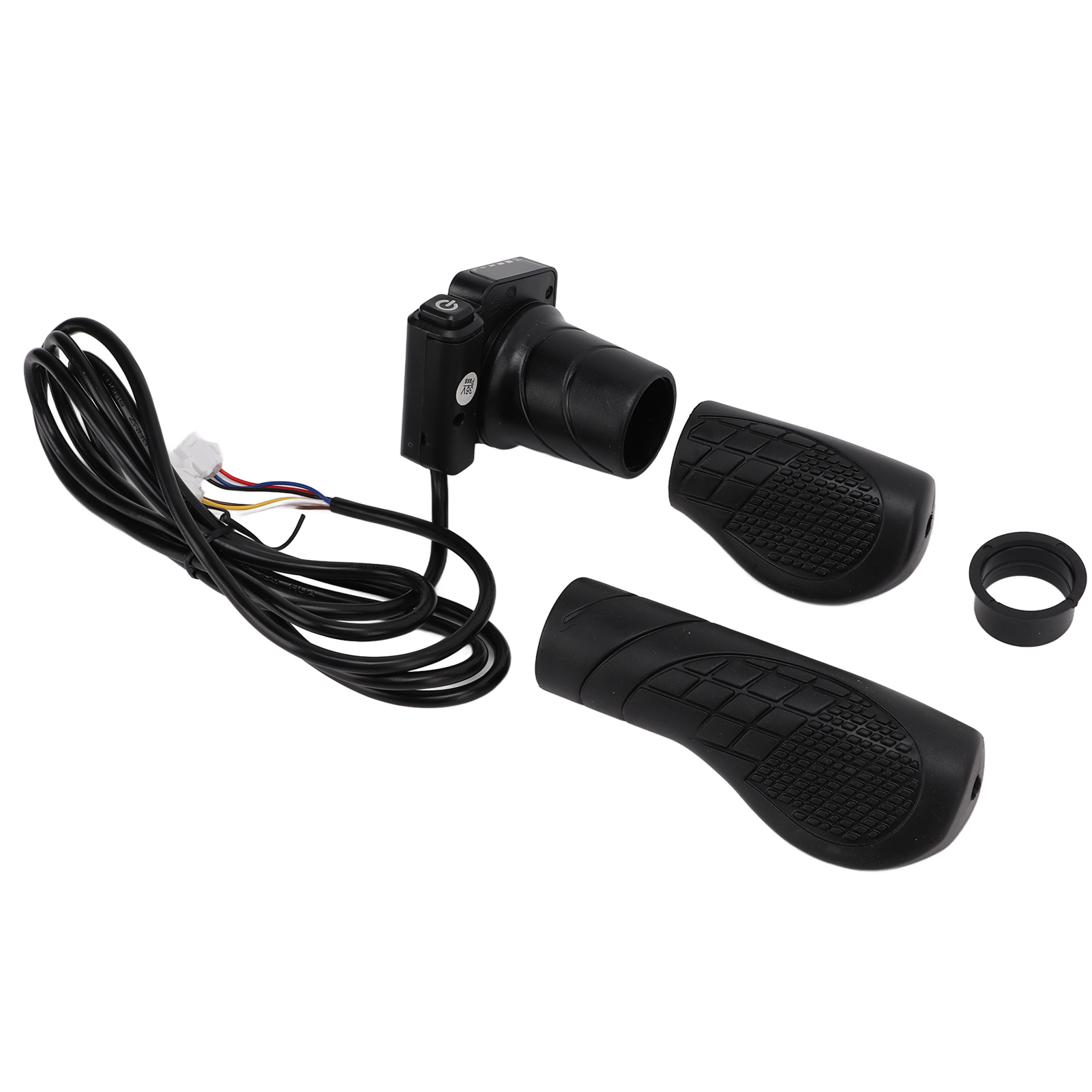 160dx Elektrofahrrad-halbdrehgasgriff, 22,5 Mm Lenker, Kompatibel Mit 36-v-elektrorollern Und -fahrrädern